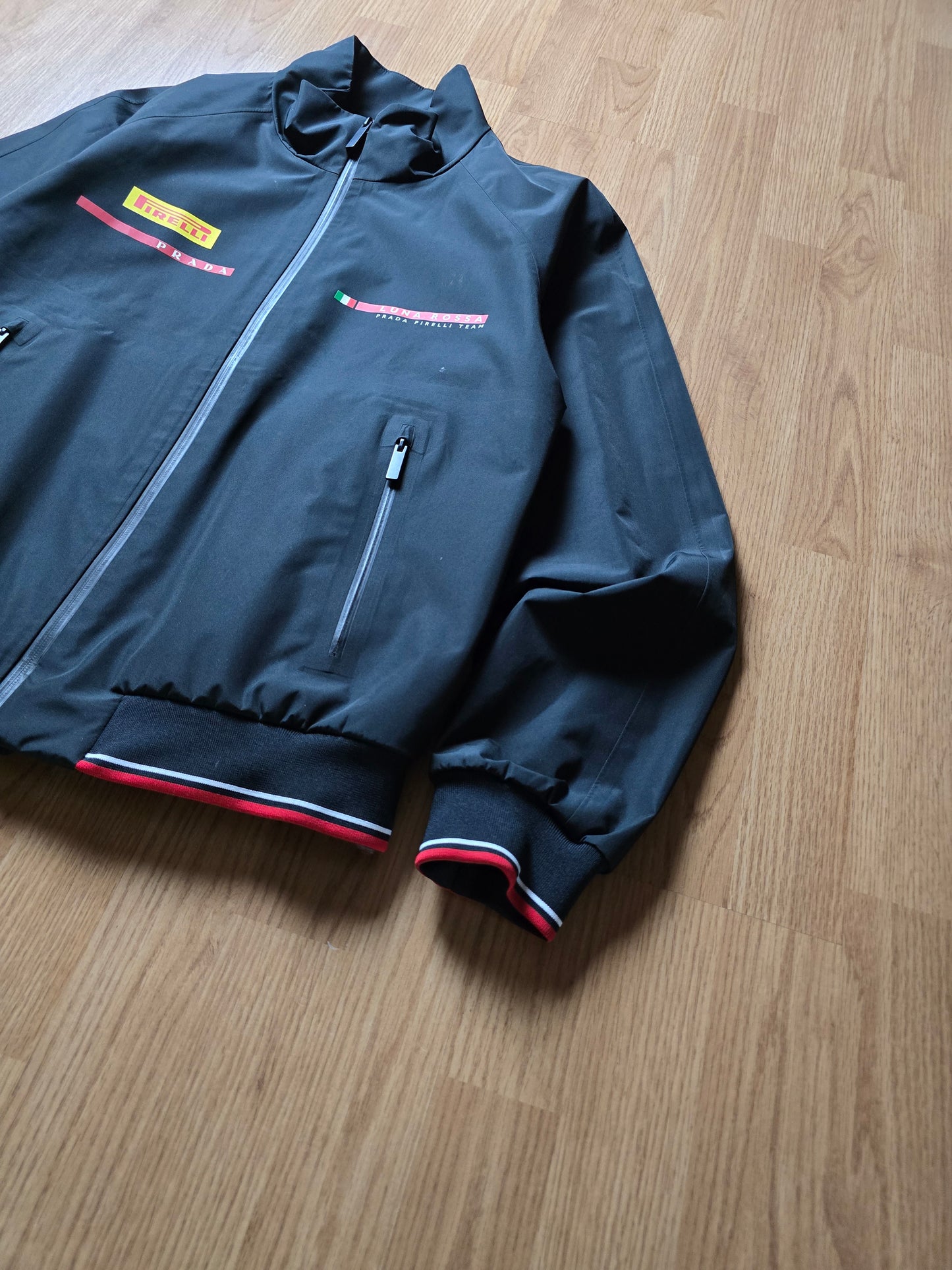 RARE Prada Sport Luna Rosa Pirelli Waterproof Harrington Jacket (M)