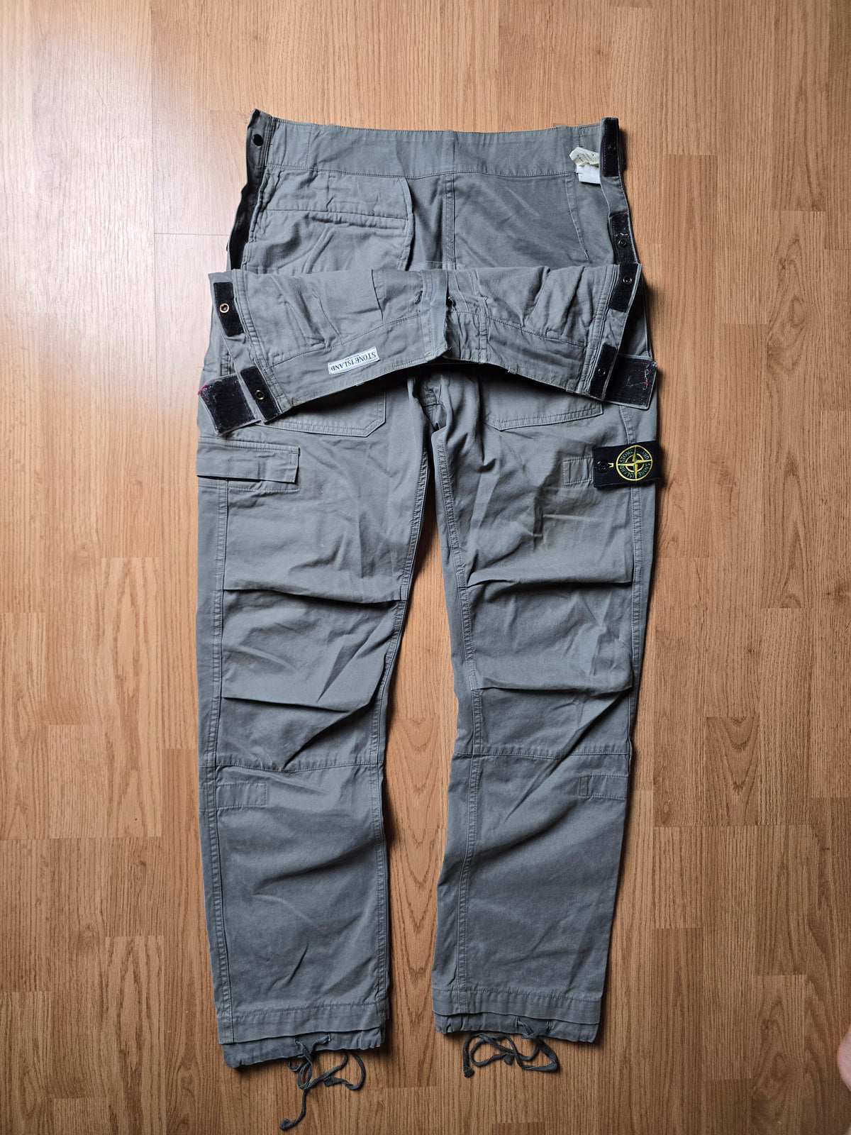 Stone Island Baggy Parachute Flight Cargo Pants (32x32)