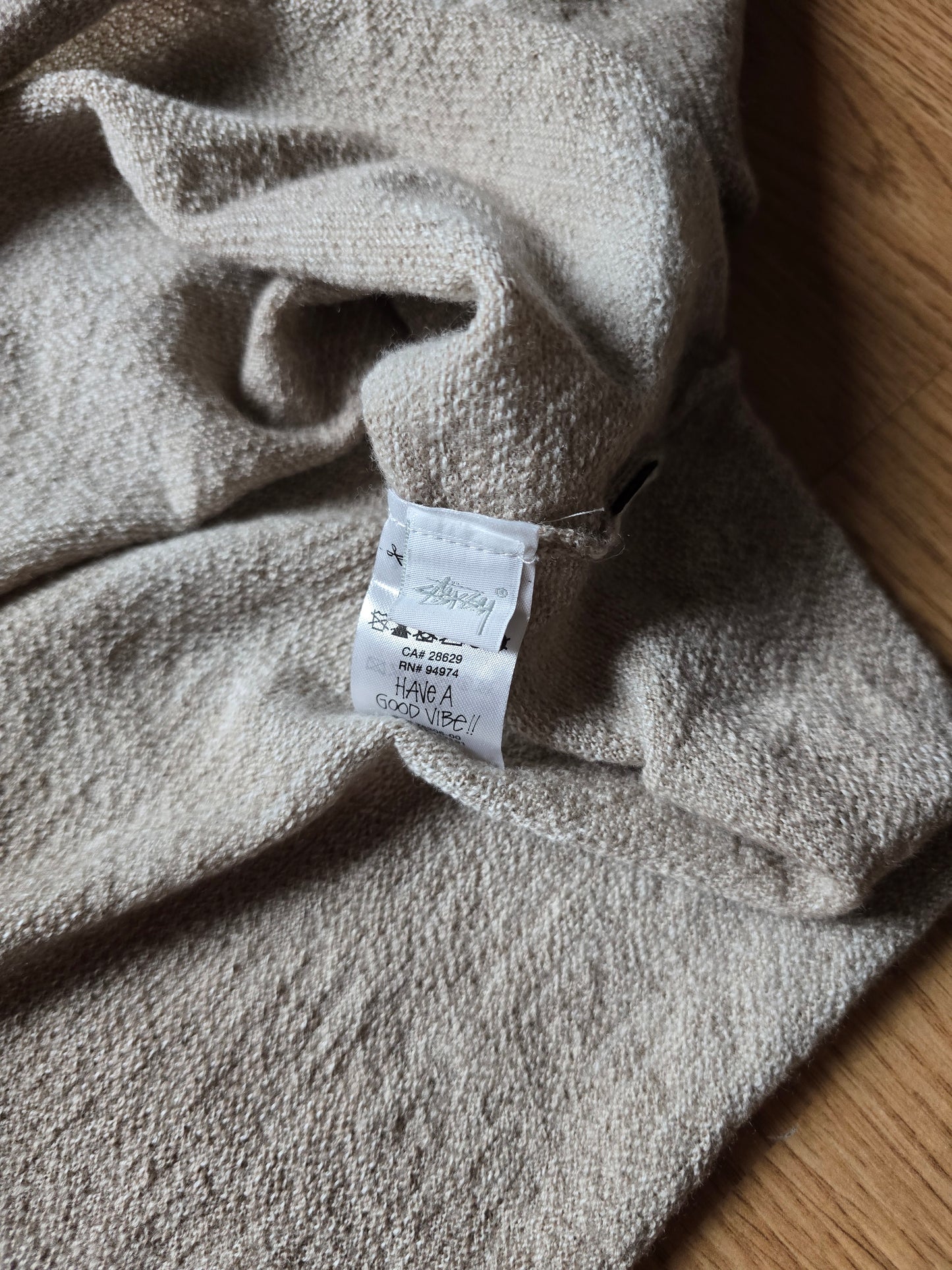 Stussy Shadow Stripe Wool Knit Sweater (M)