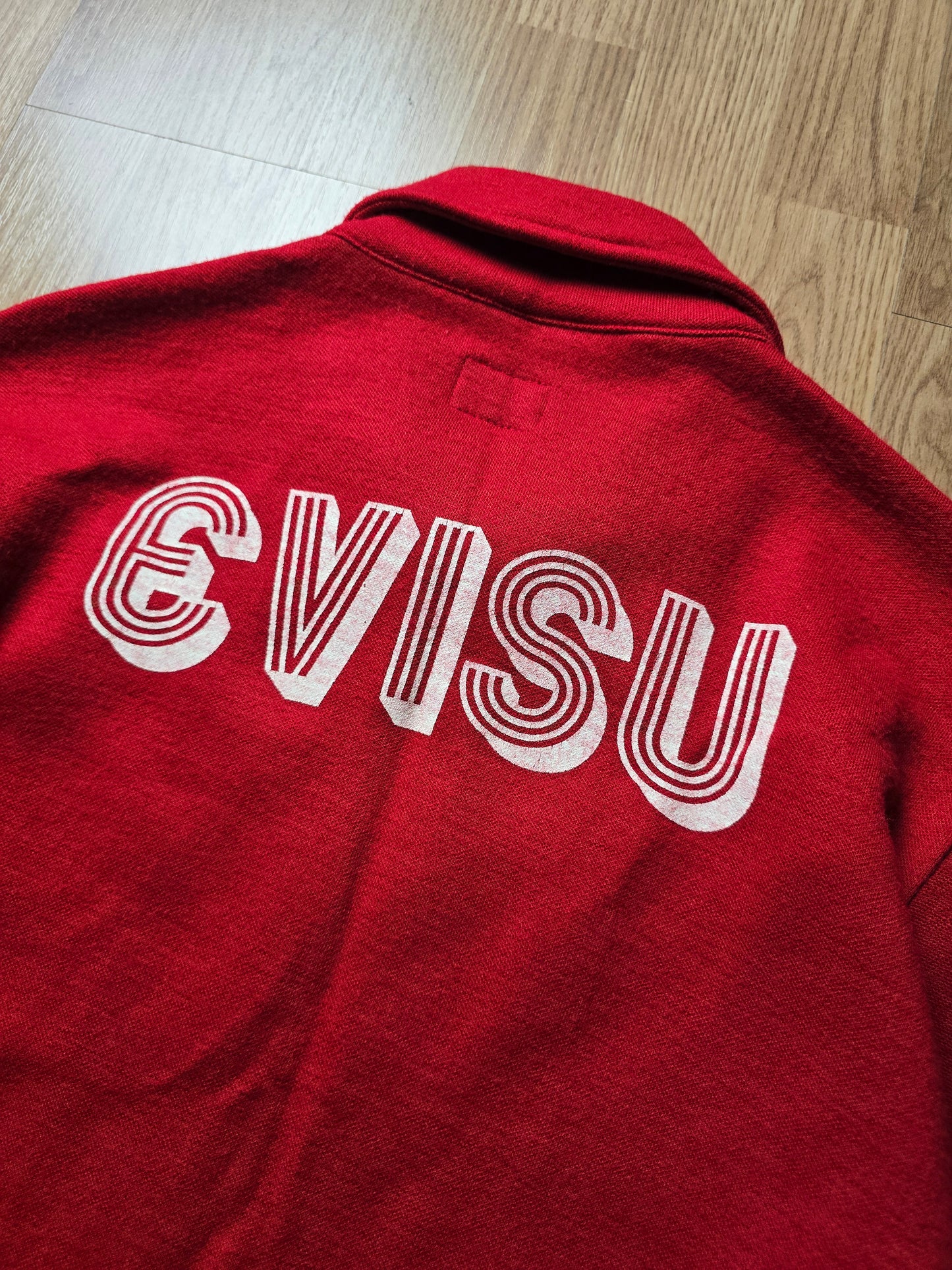 00s Evisu Wool-Blend Knit Zip Track top (M)