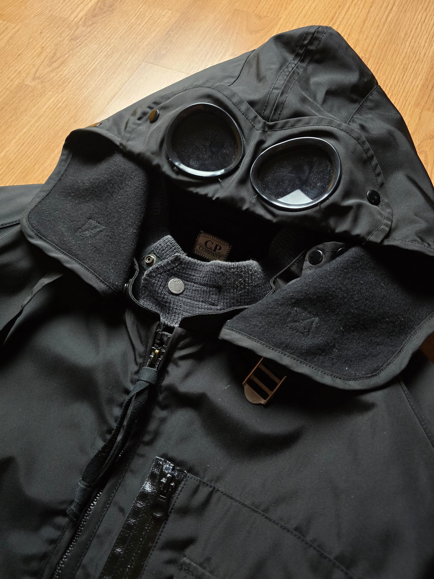 C.P. Company AW06 Dynafil Fleece Lined Goggle Jacket (L)