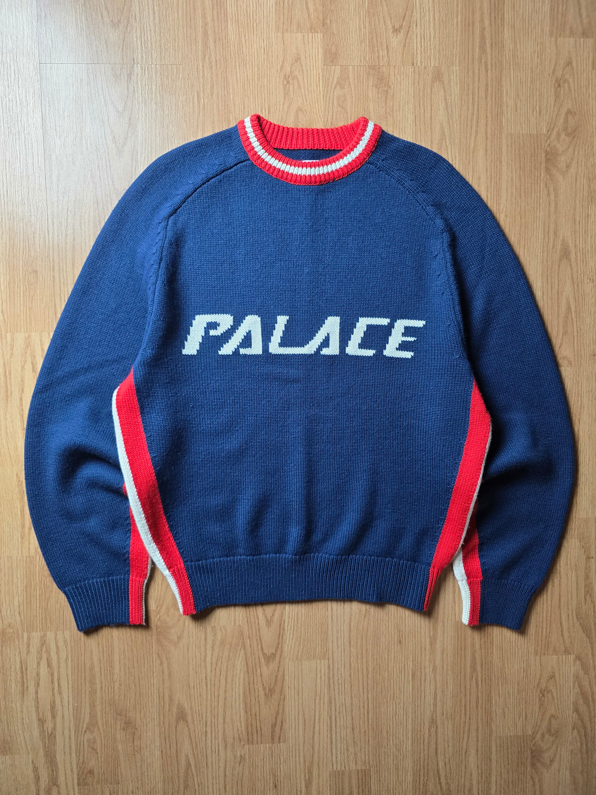 Palace 'Tri colour' Knit Sweater (M)