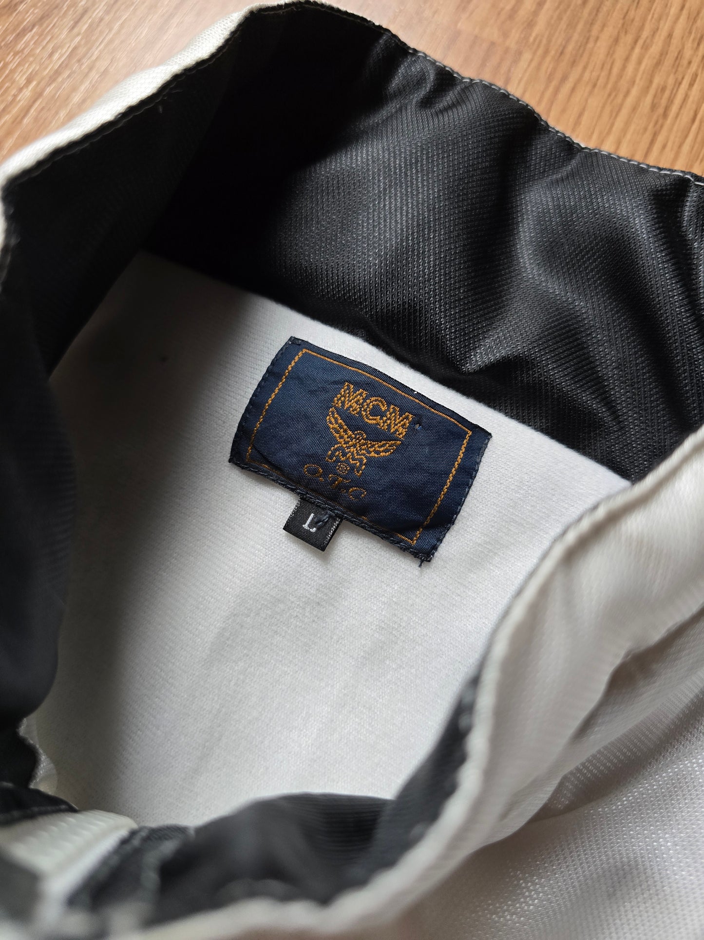 Vintage MCM Zip Up Track Jacket (L)