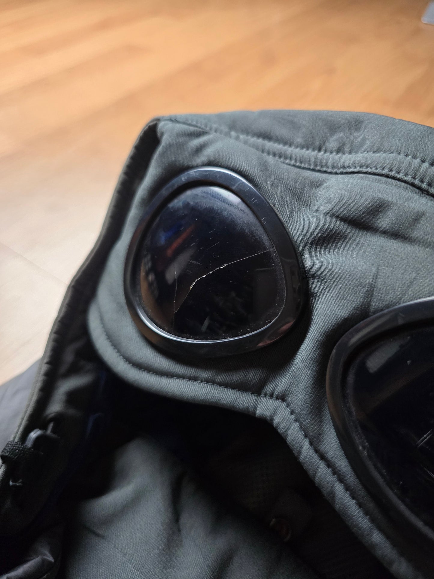 C.P. Company Hybrid Soft Shell Goggle Jacket (L)
