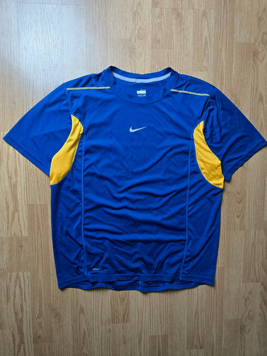 Y2K Nike Fit Mesh Panel Tee (L)