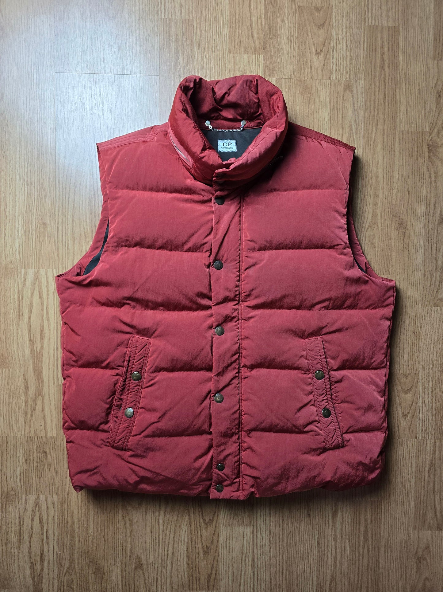 C.P. Company AW10 Nylon Shimmer Down Gilet/Vest (L/XL)