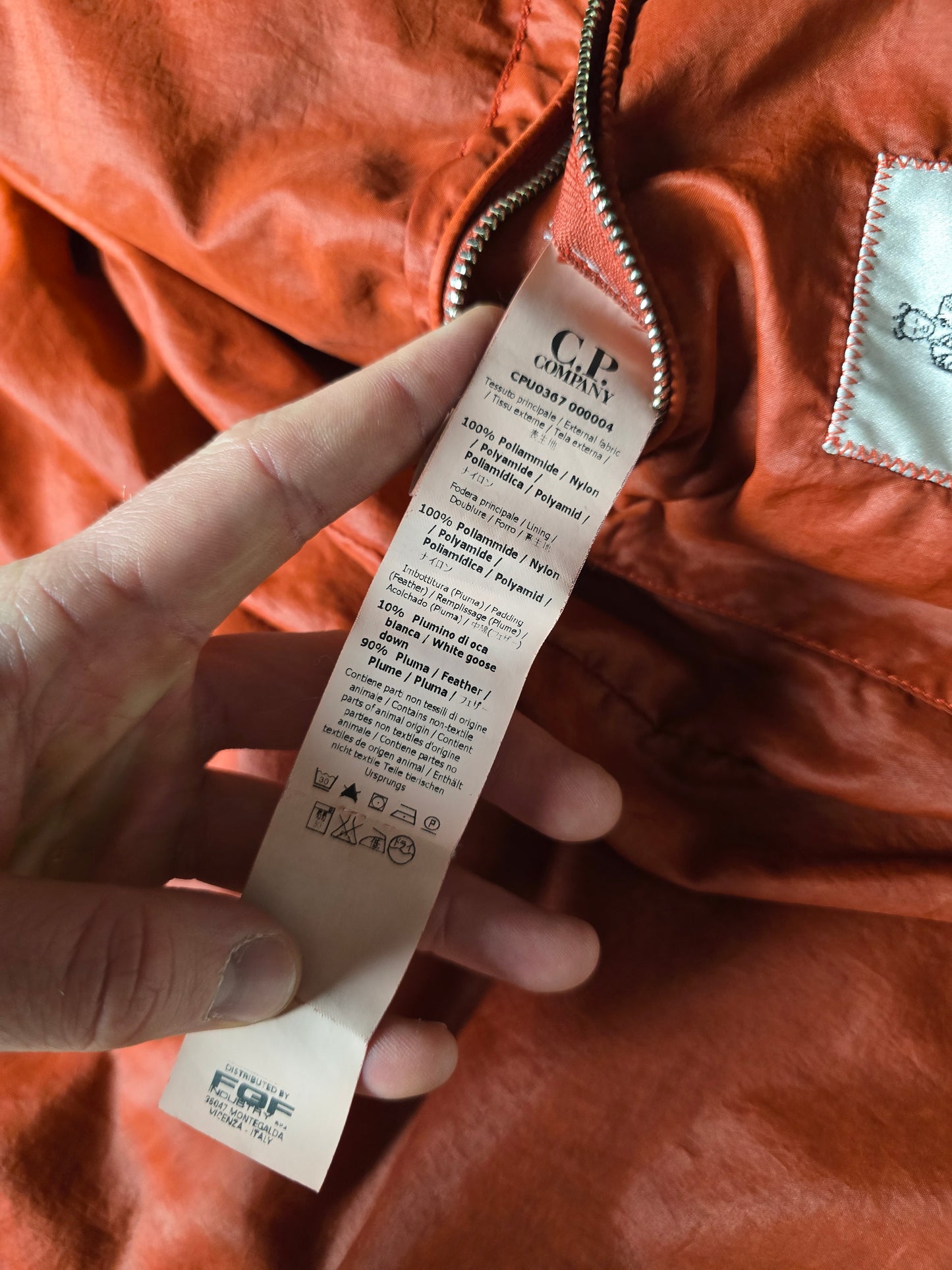 00s C.P. Company Frosted Down Goggle Puffer Jacket (M/L)