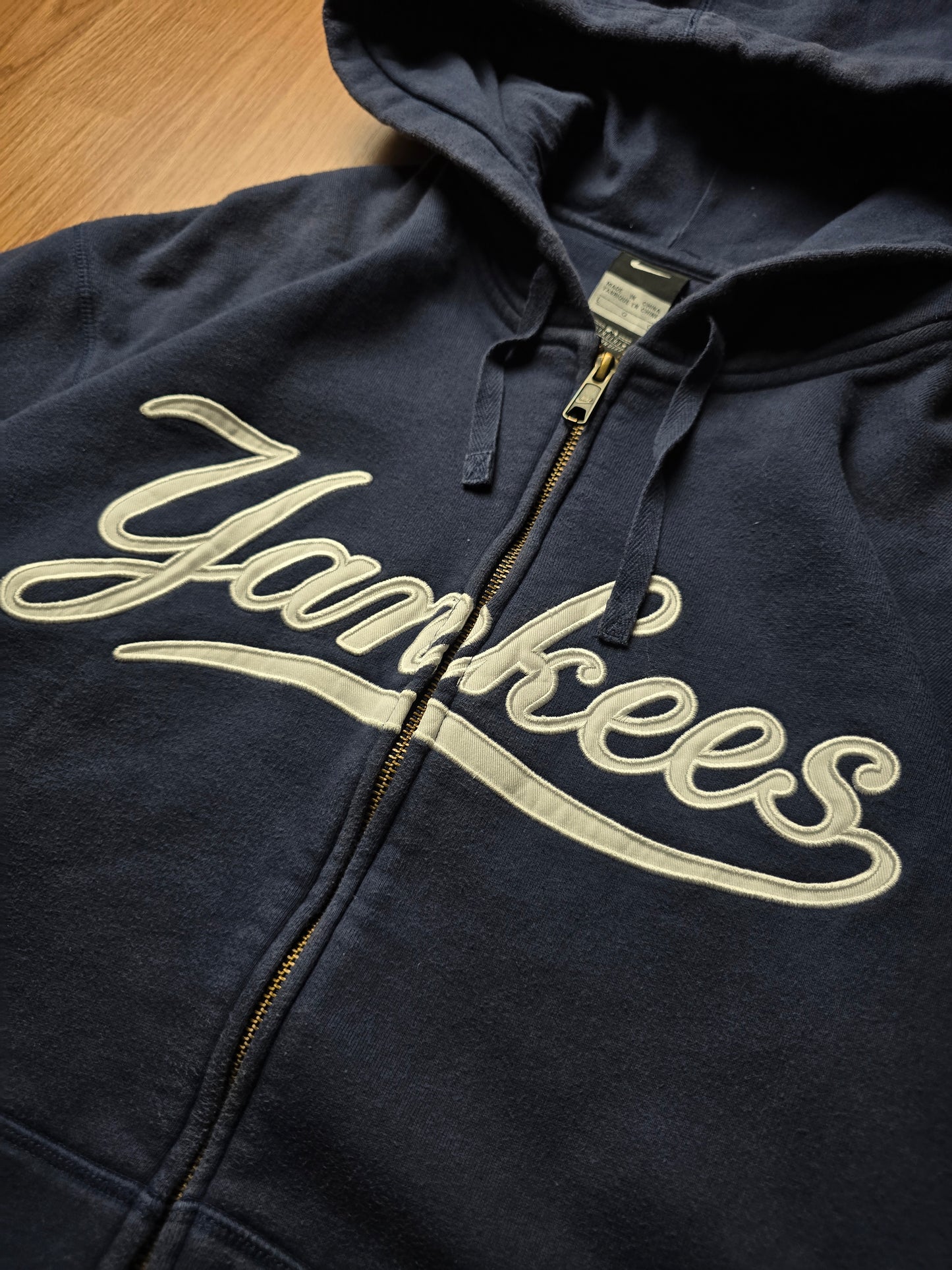 Vintage Nike Yankees Zip Up Hoodie (L)