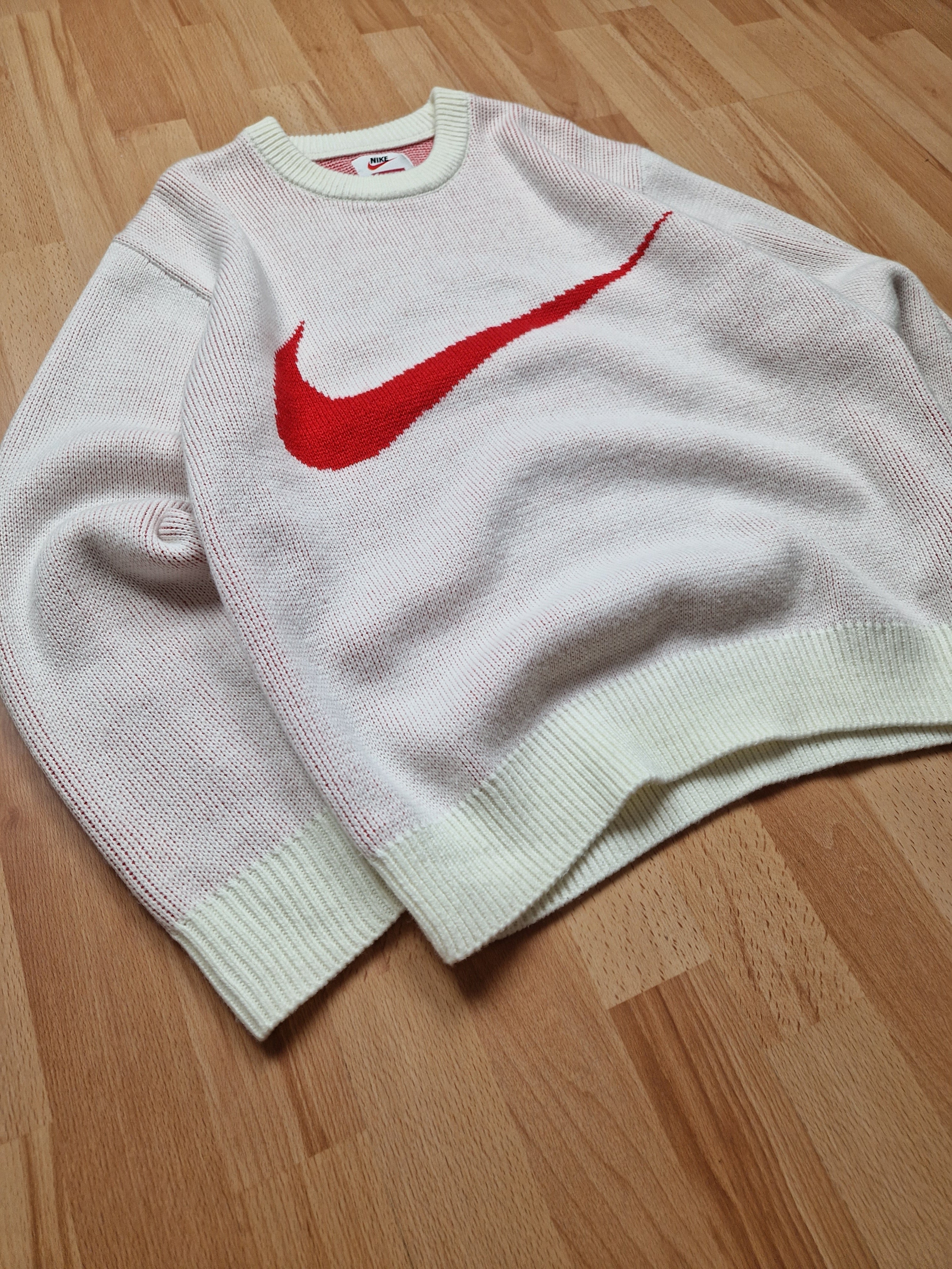 Nike swoosh sweater supreme best sale