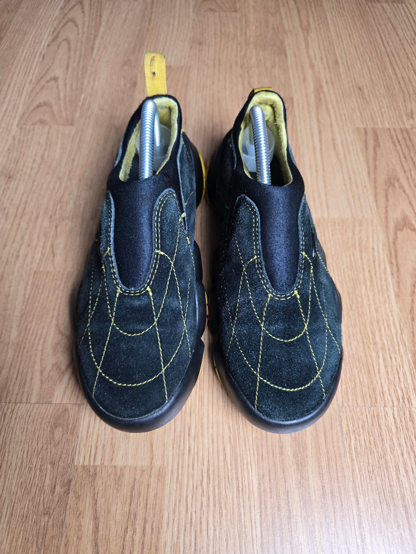 RARE 00s Oakley Bottlecap Flesh Slip On Trainers (UK5)