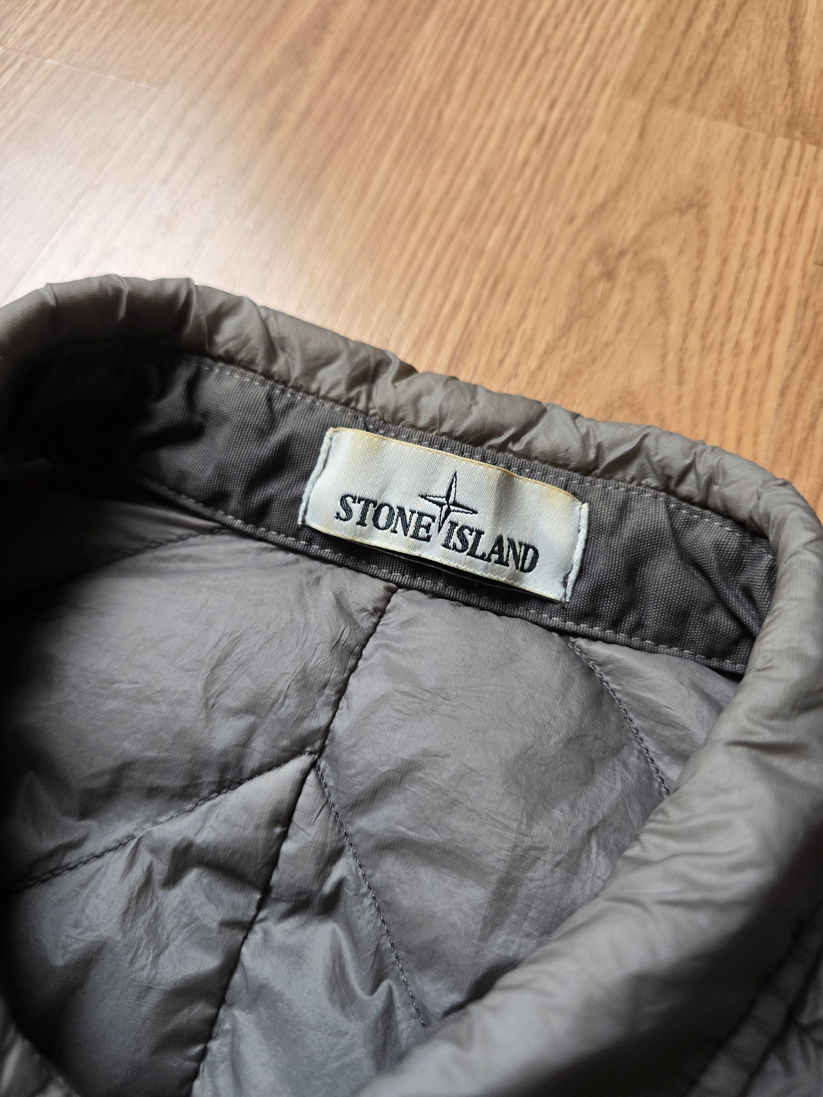 Stone Island Garment Dyed Micro Yarn Down Overshirt Jacket (XXL)