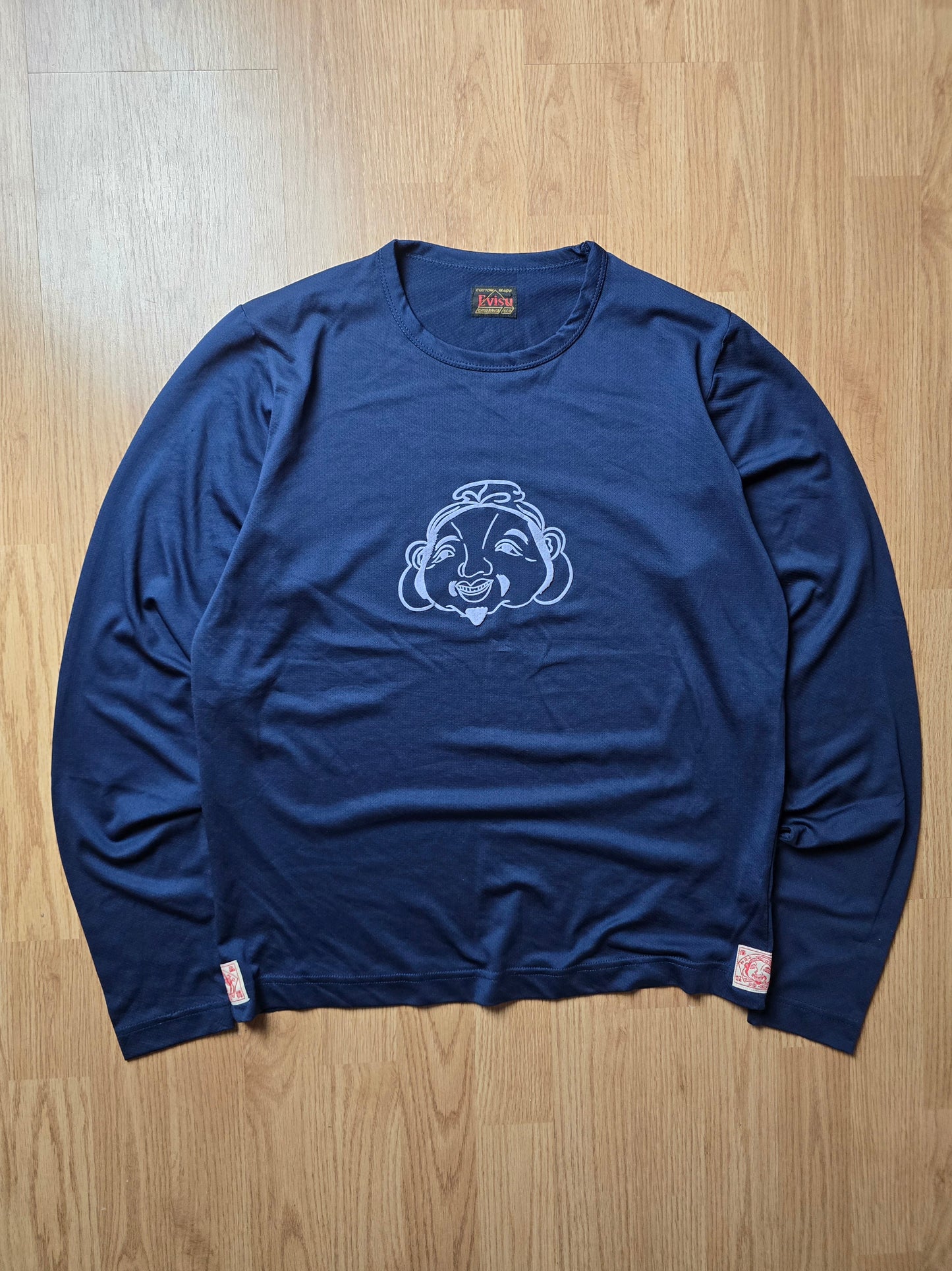 00s Evisu Long Sleeve Mesh T-shirt (S/M)