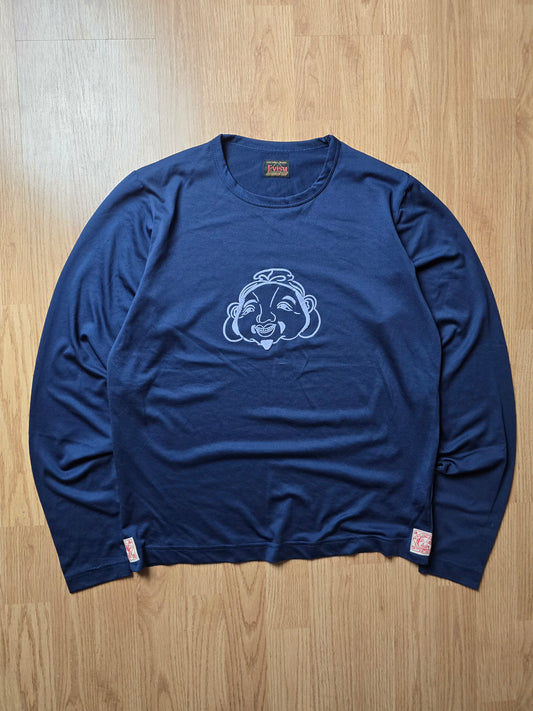 00s Evisu Long Sleeve Mesh T-shirt (S/M)