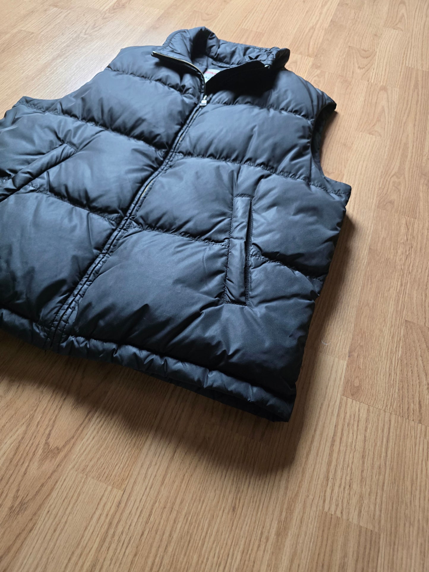 Prada Sport 2008 Black Tab Down Gilet/Vest (L)