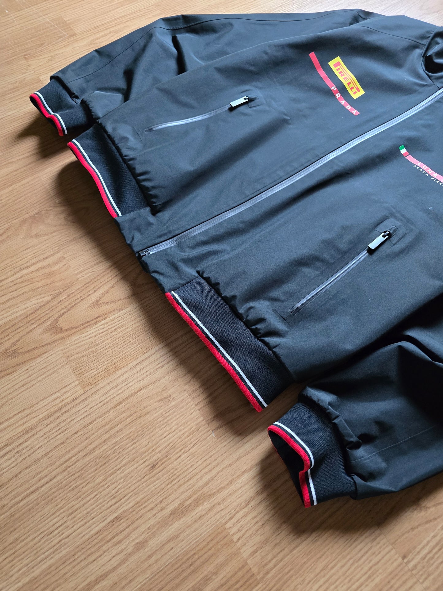 RARE Prada Sport Luna Rosa Pirelli Waterproof Harrington Jacket (M)