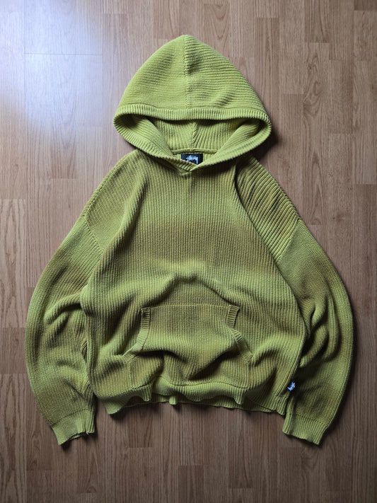 Stussy Spray Dyed Knit Hoodie (M/L)