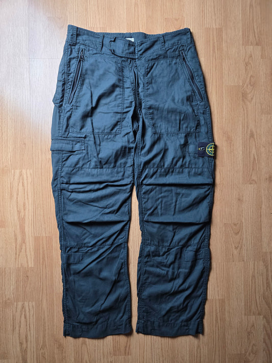 Stone Island 2007 Lightweight Baggy Parachute Flight Cargo Pants (34x32)