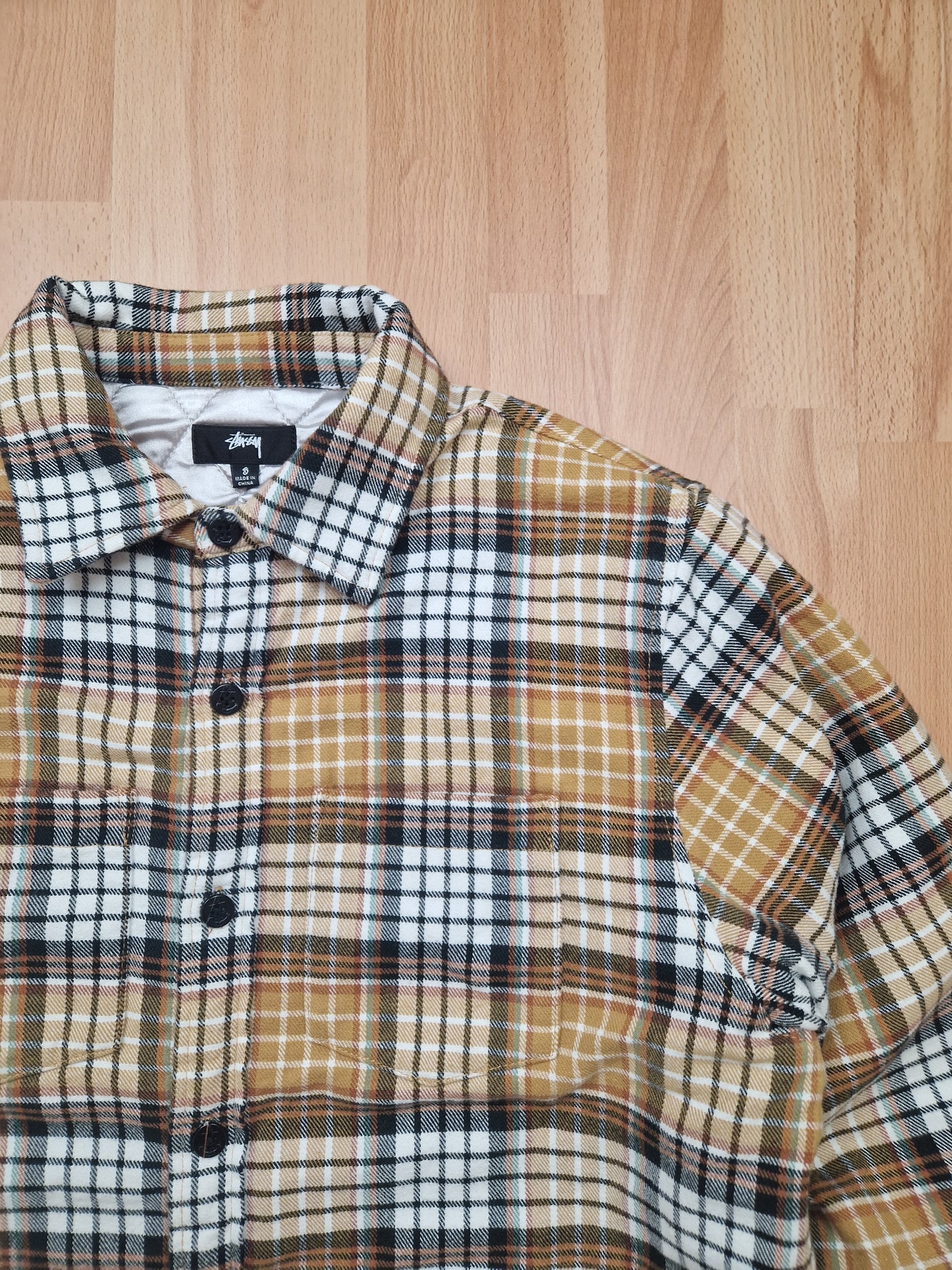 Stussy Quilt Lined Shirt Jacket (S/M)