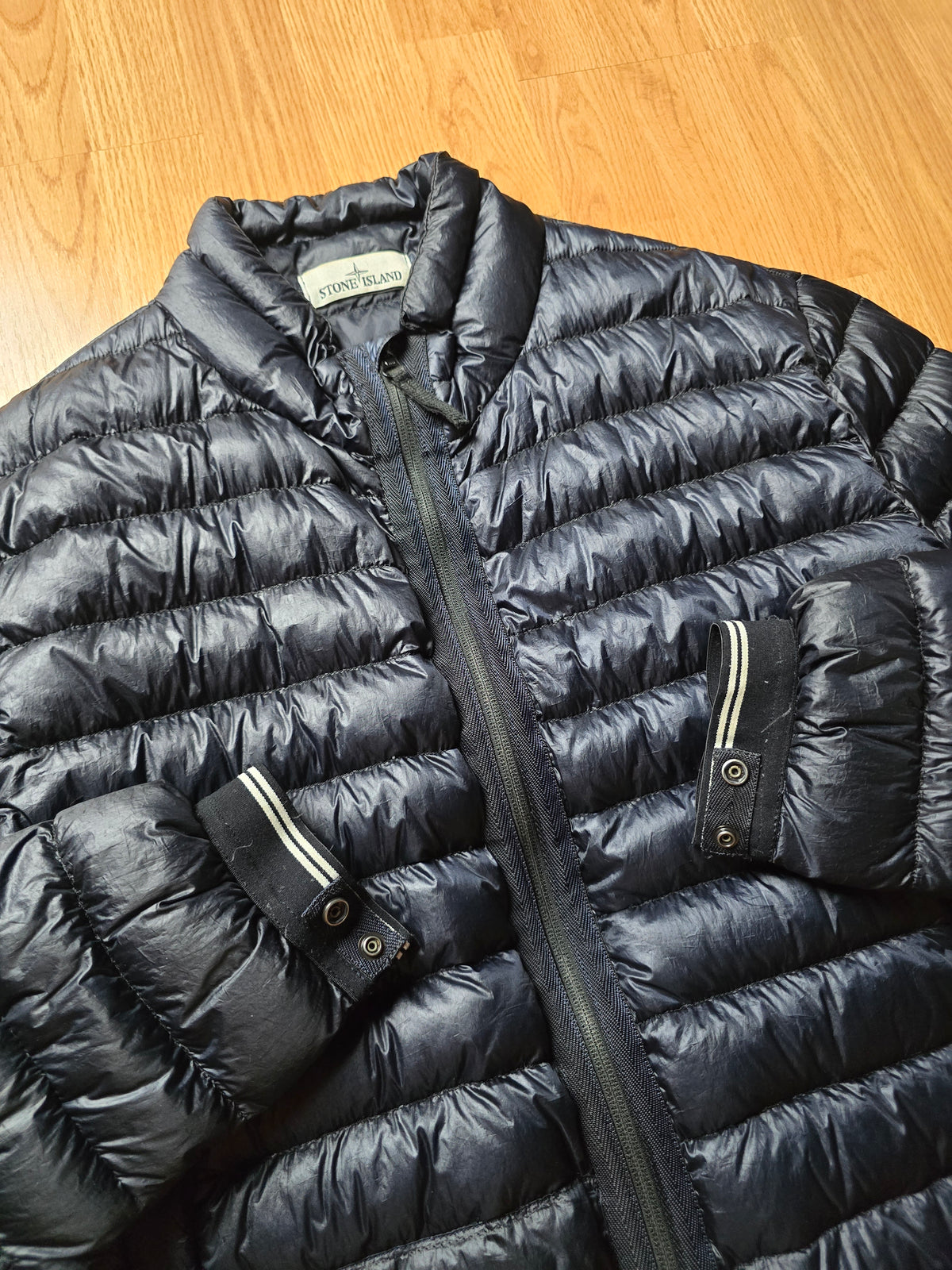 Stone Island Garment Dyed Ultralight Down Puffer Jacket (L)
