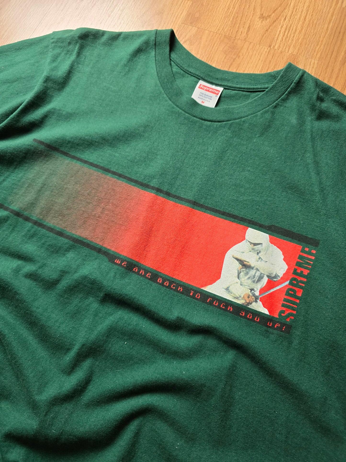 Supreme "We're Back" Ninja Graphic T-shirt (M)