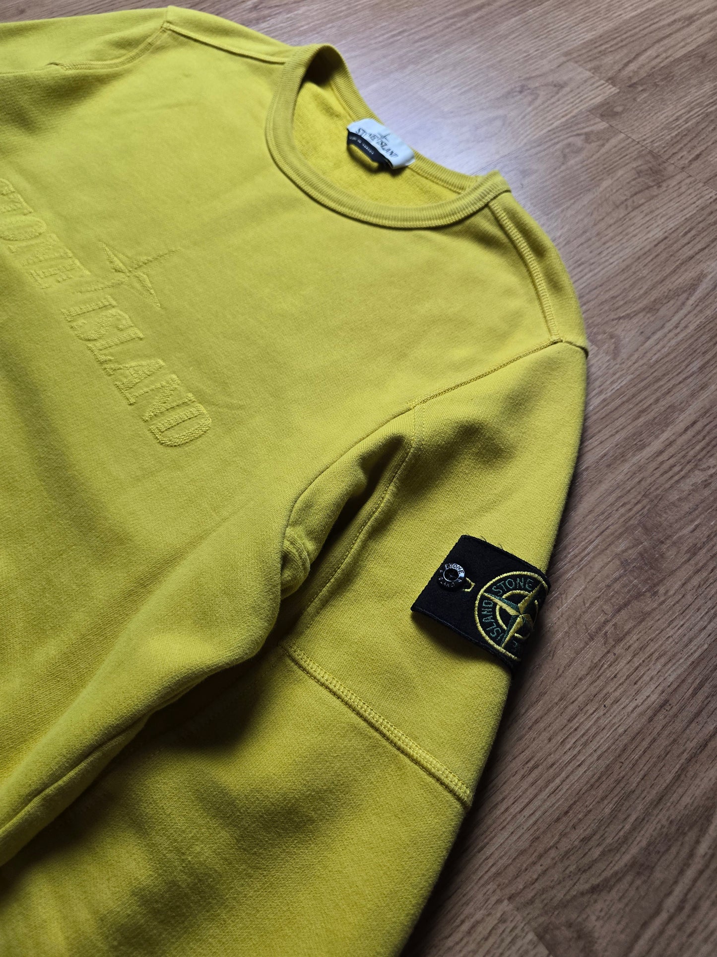Stone Island Embroidered Crewneck Sweatshirt (M)