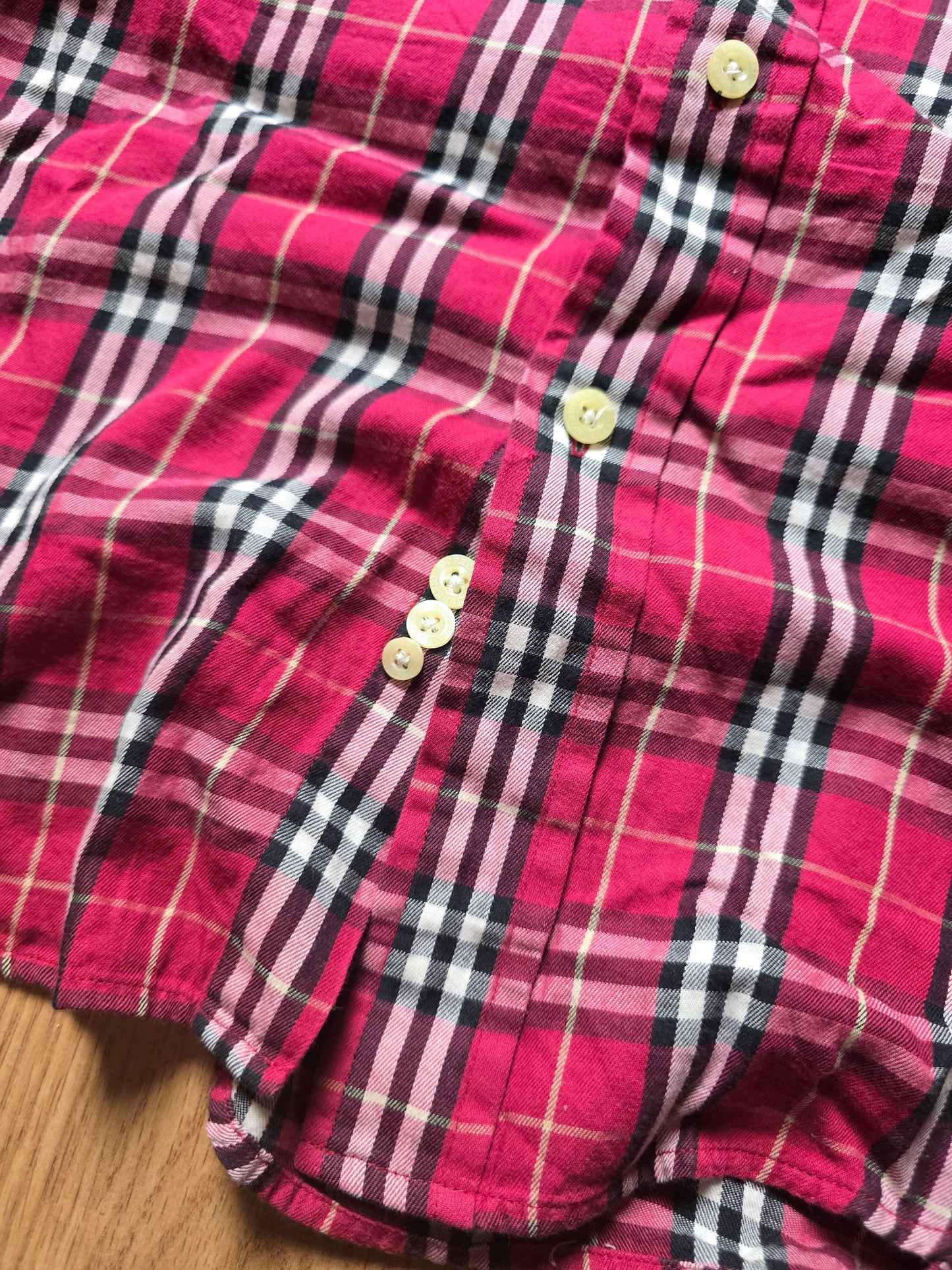Vintage Burberry LS Nova Check Flannel Shirt (S)