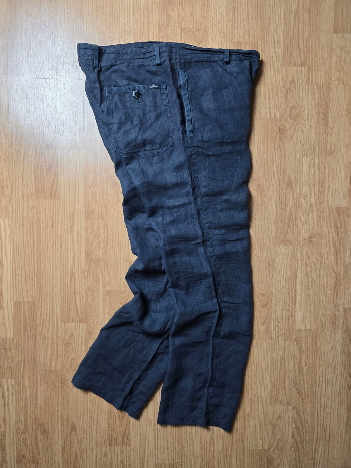 Stone Island Baggy Lino Flax/Linen Pants (34x34)