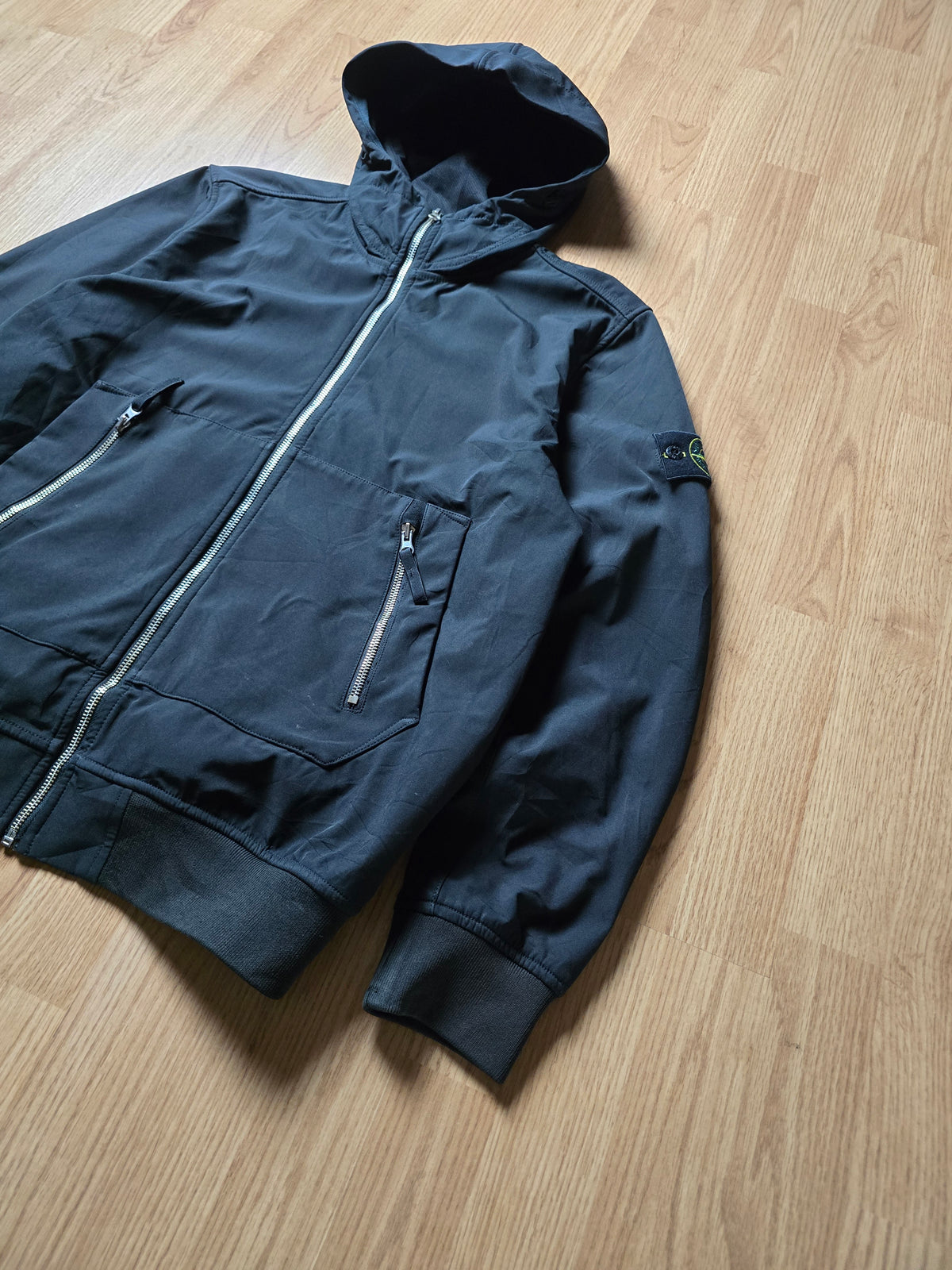 Stone Island Light Soft Shell-R E-Dye Technology Jacket (L)