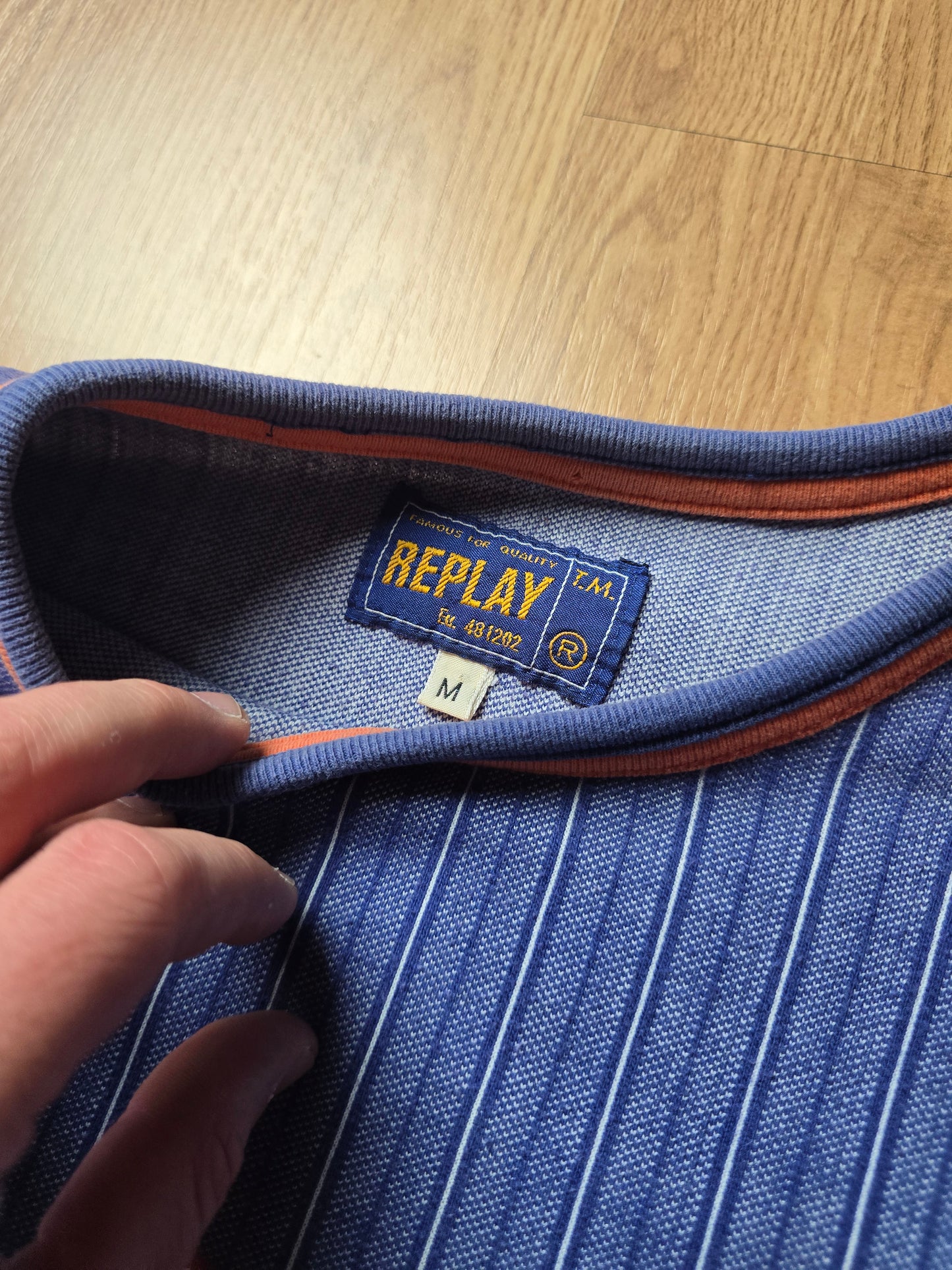 Vintage Replay Ringer Tee (M)