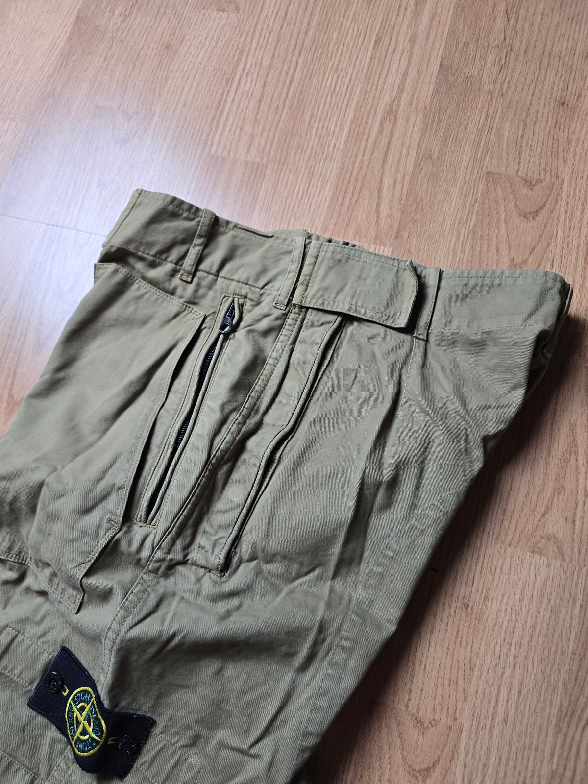Vintage Stone Island Baggy Parachute Flight Cargo Pants (32x32)