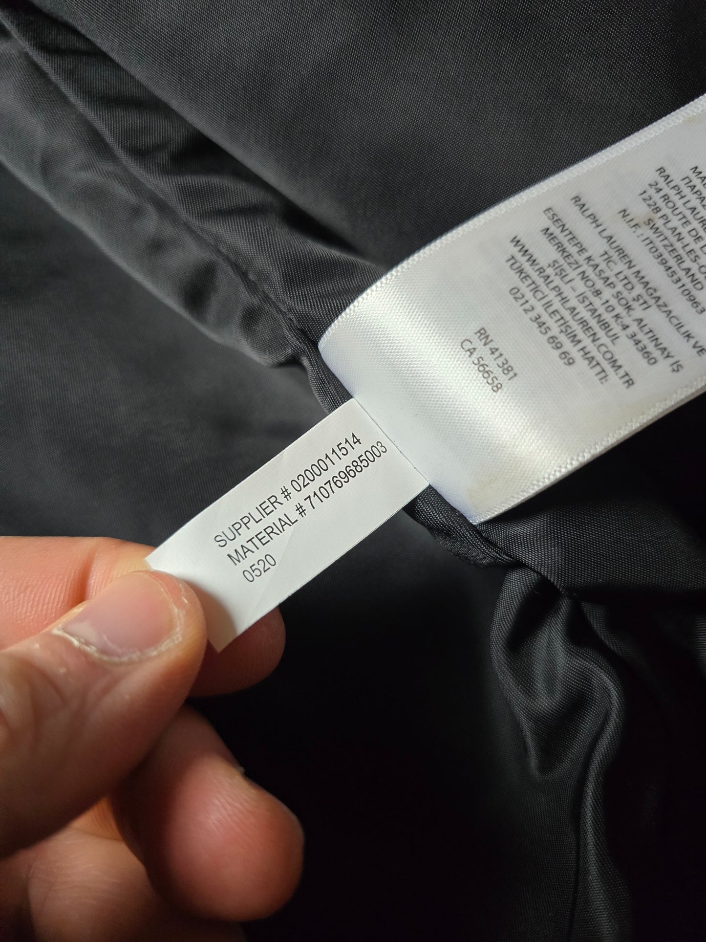 Polo Ralph Lauren Twill  Flight Bomber Jacket (M)