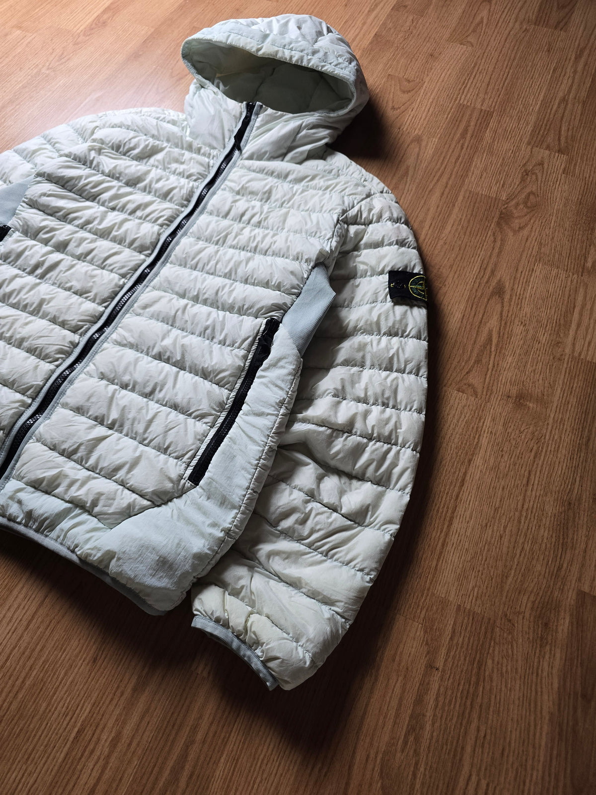 Stone Island Garment Dyed Micro Yarn Down Puffer Jacket (M/L)