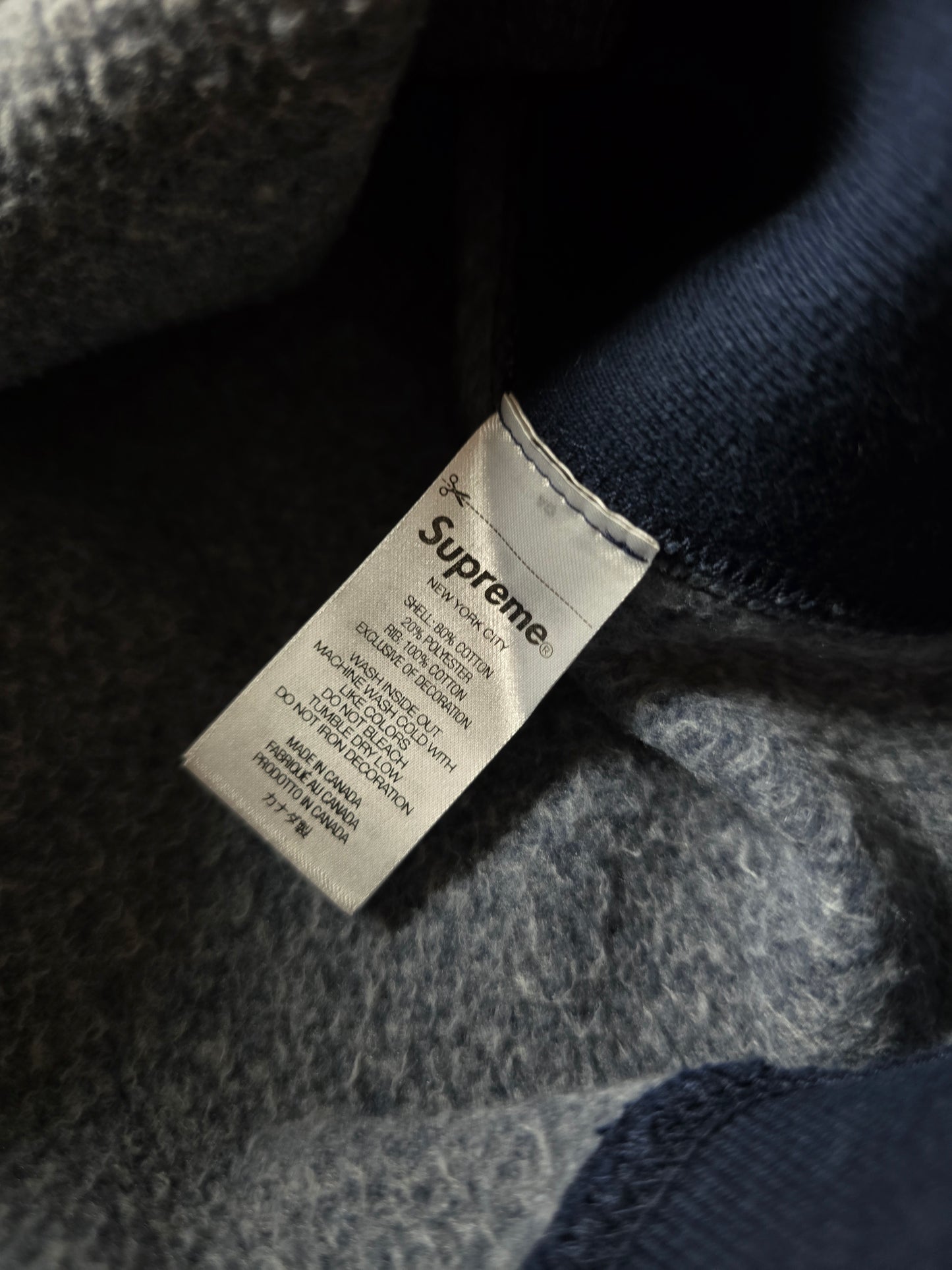 Supreme Pinstripe Crewneck Sweatshirt (XL)