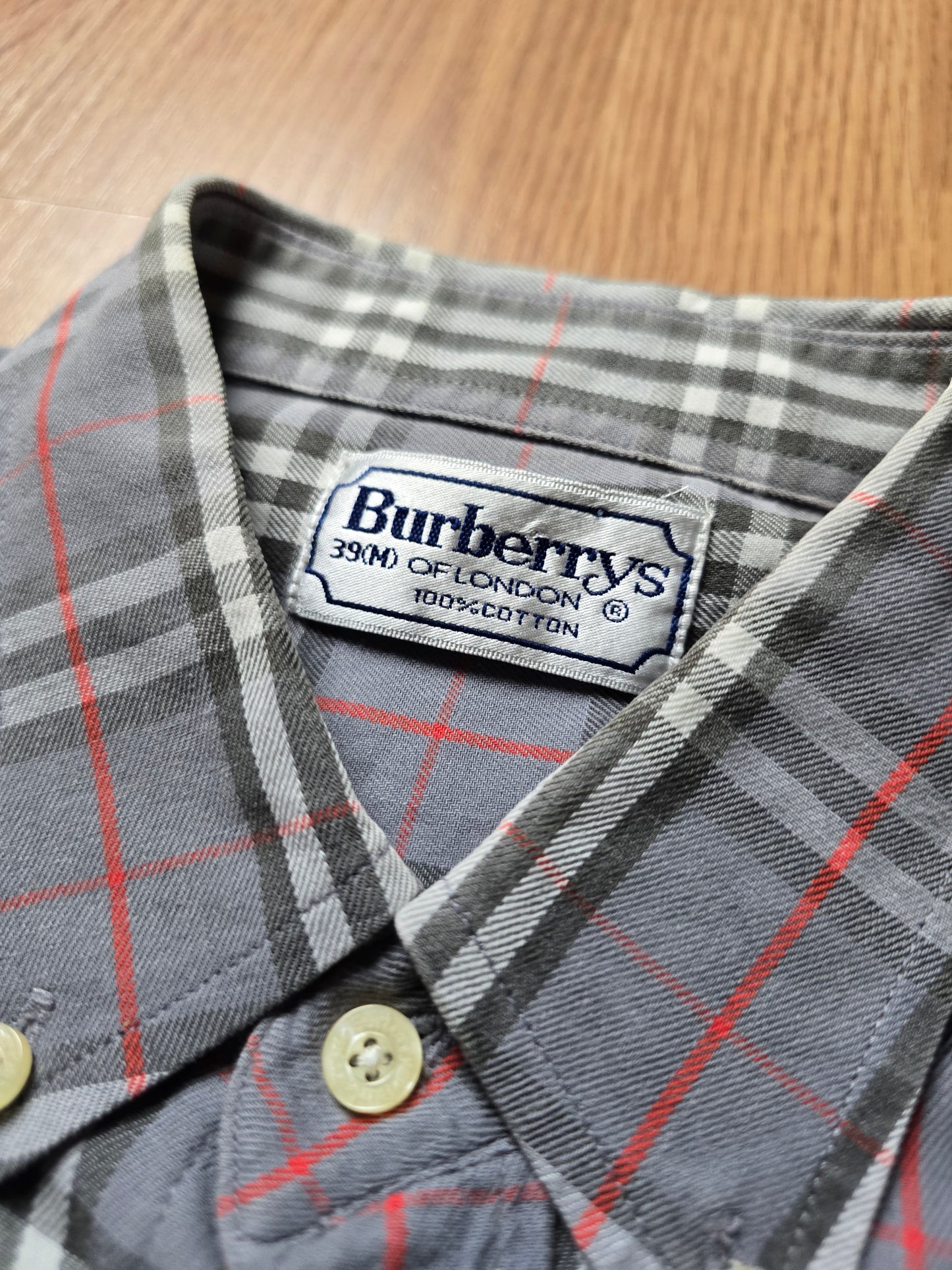 Vintage Burberry LS Nova Check Flannel Shirt (M)
