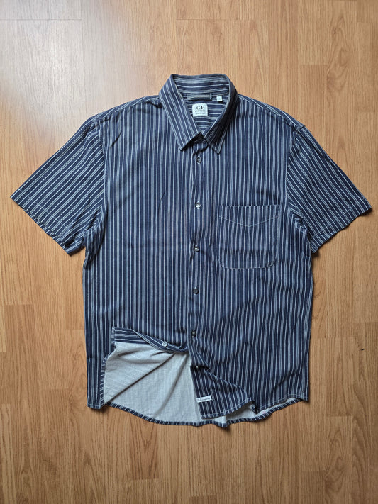 C.P. Company SS04 Pinstripe Cotton Shirt (M)
