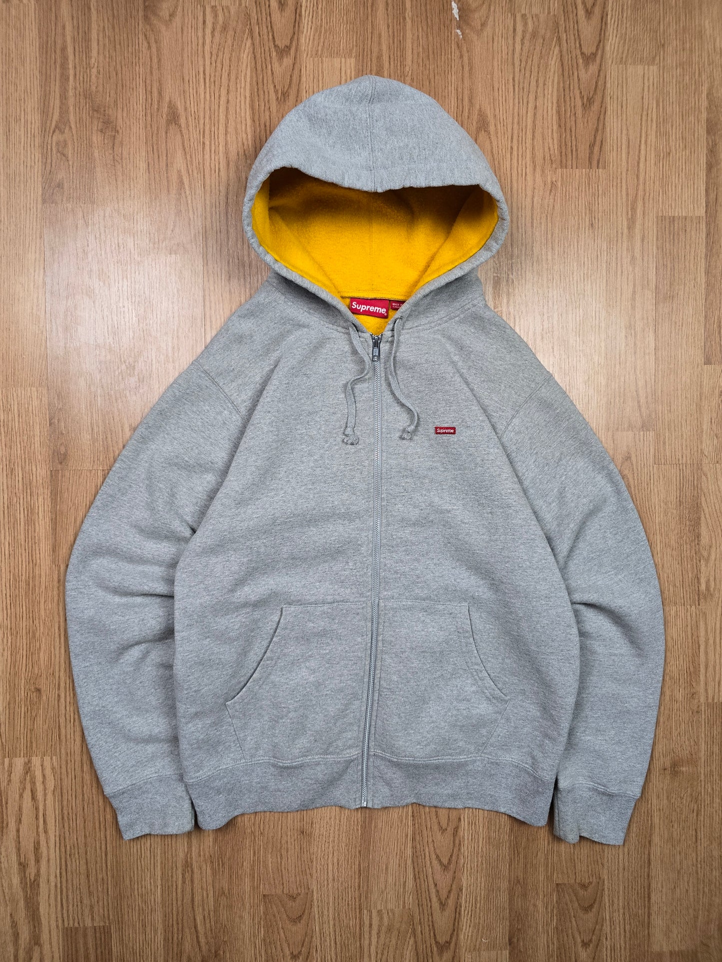 Supreme Contrast Zip up Hoodie (M)