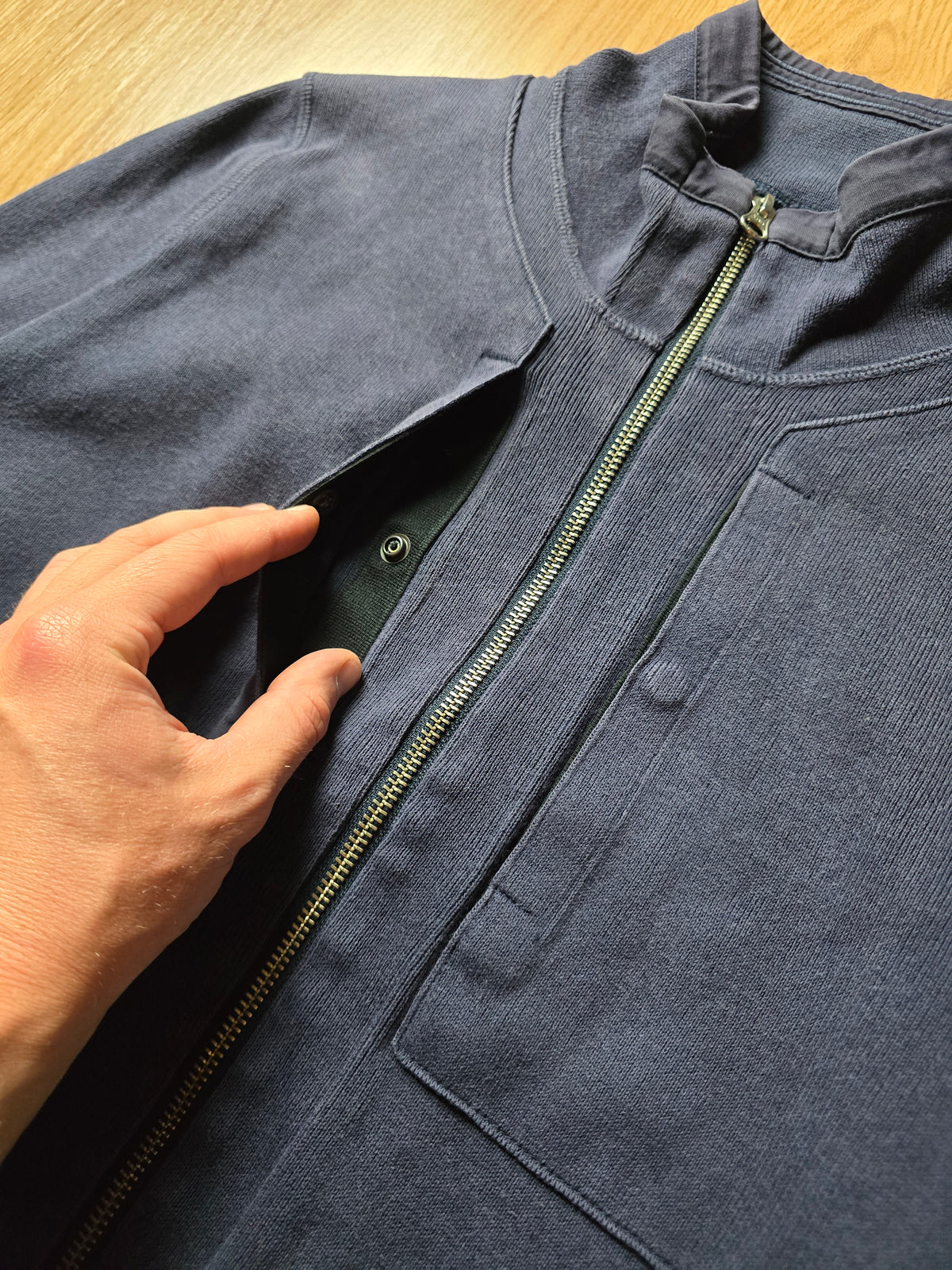 Vintage Stone Island Cotton Zip Jumper (M)