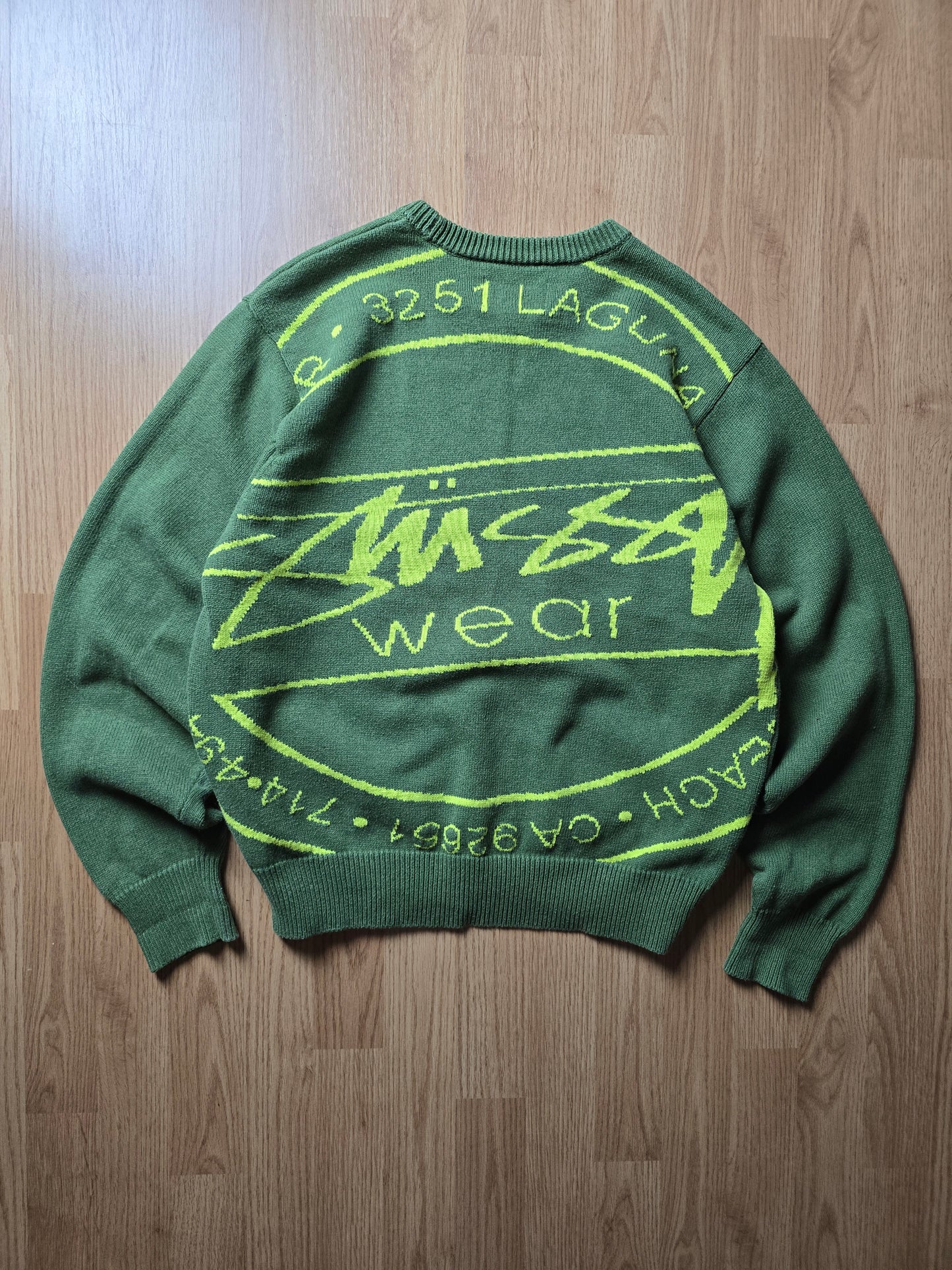 Stussy Laguna Icon Knit Sweater (/SM)