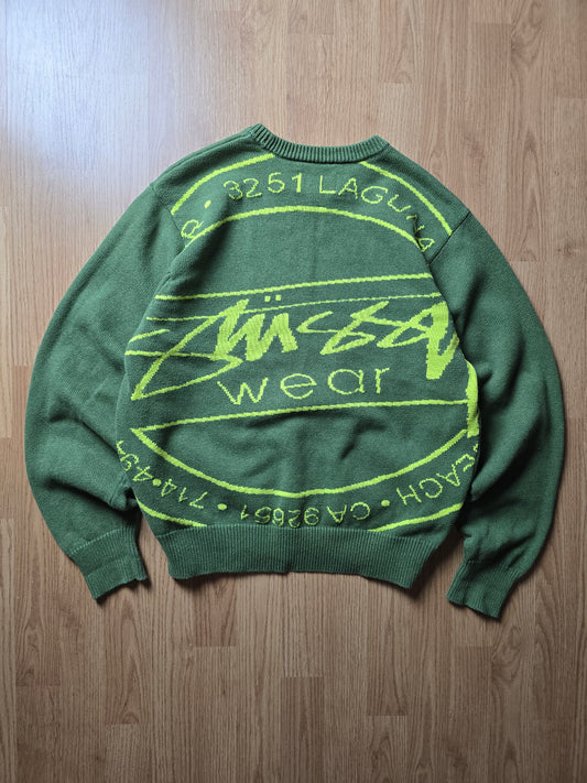 Stussy Laguna Icon Knit Sweater (/SM)