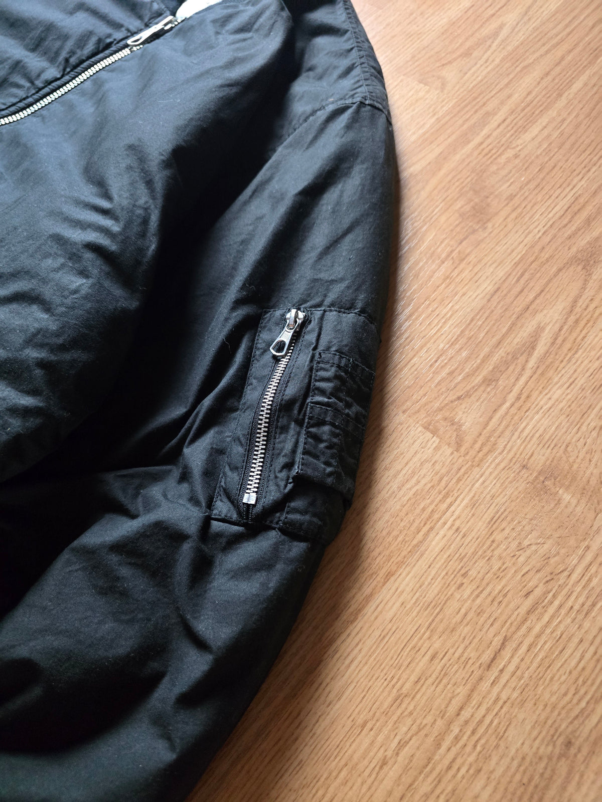 Stussy Reversible Waxed Built Bomber Jacket (XL)