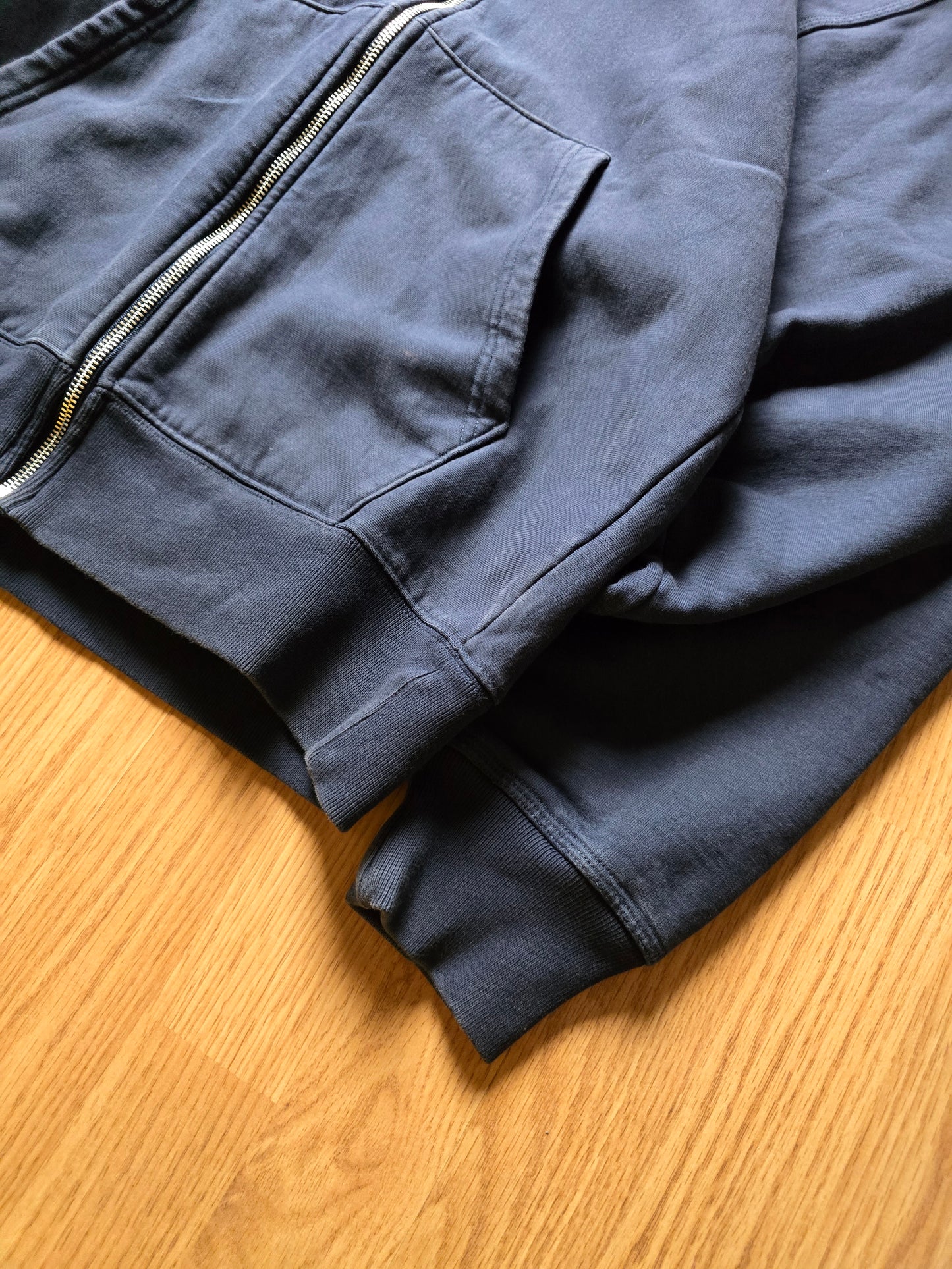 Stussy Stock Logo Zip Hoodie (L)