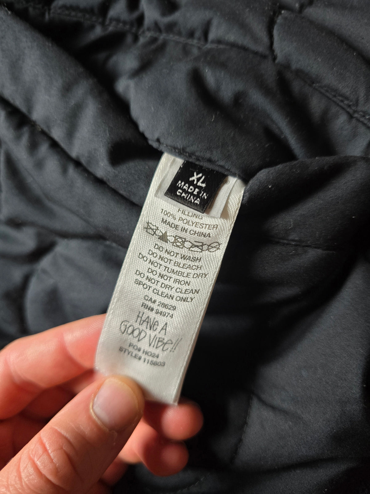 Stussy Reversible Waxed Built Bomber Jacket (XL)
