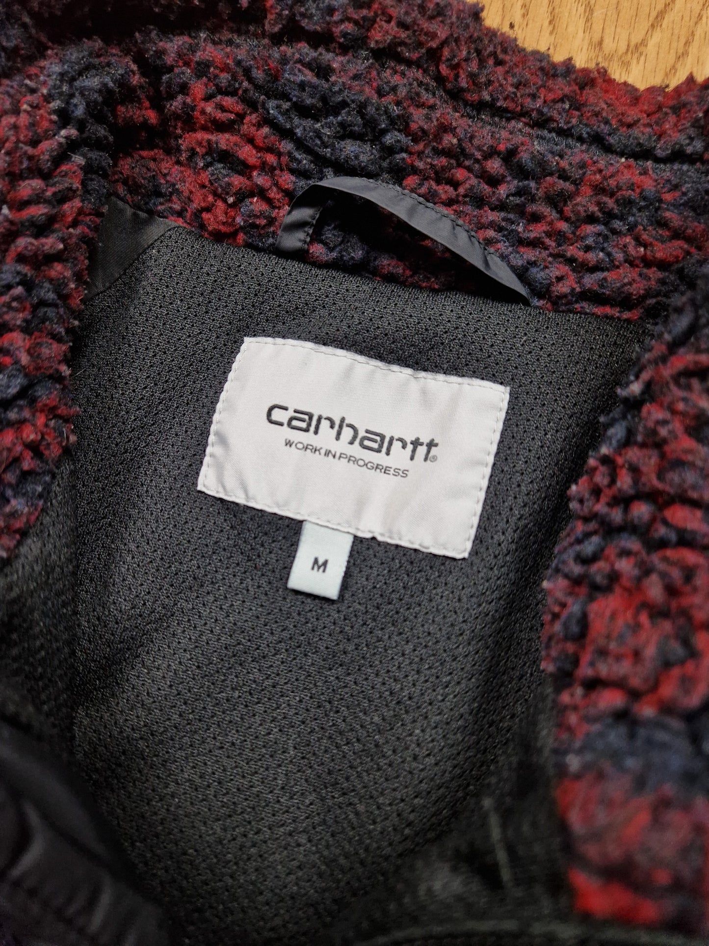 Carhartt Prentis Liner Verse Jaquard Sherpa Fleece Jacket (M)