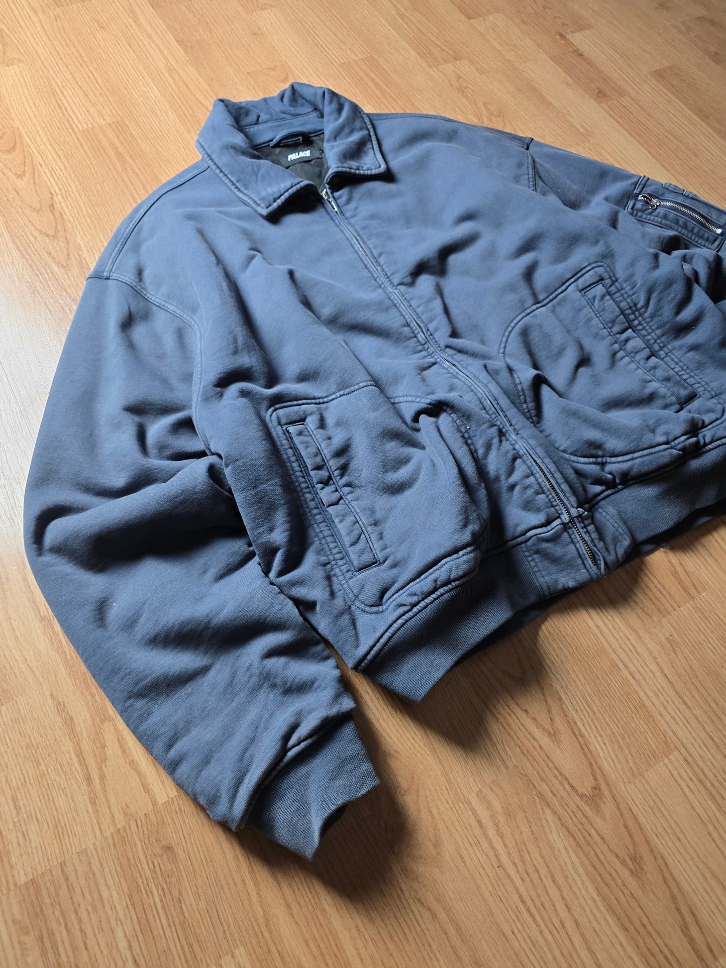 Palace 'Heavy' Quilt Lined Bomber Jacket (XL)
