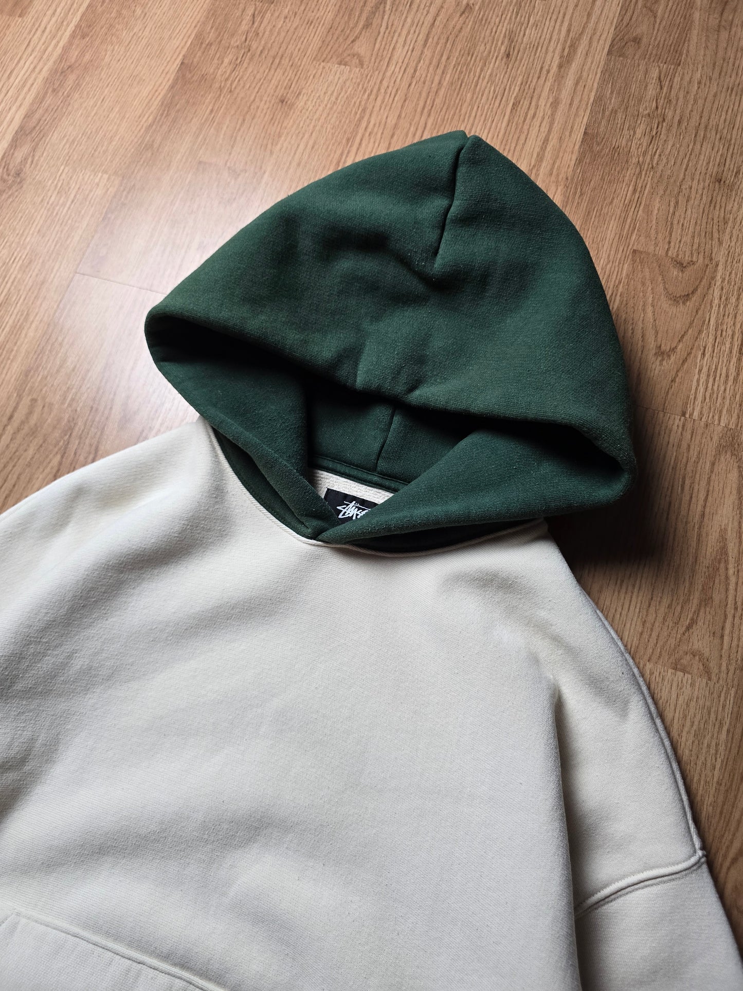 Stussy 2-Tone Contrast Hoodie (L)