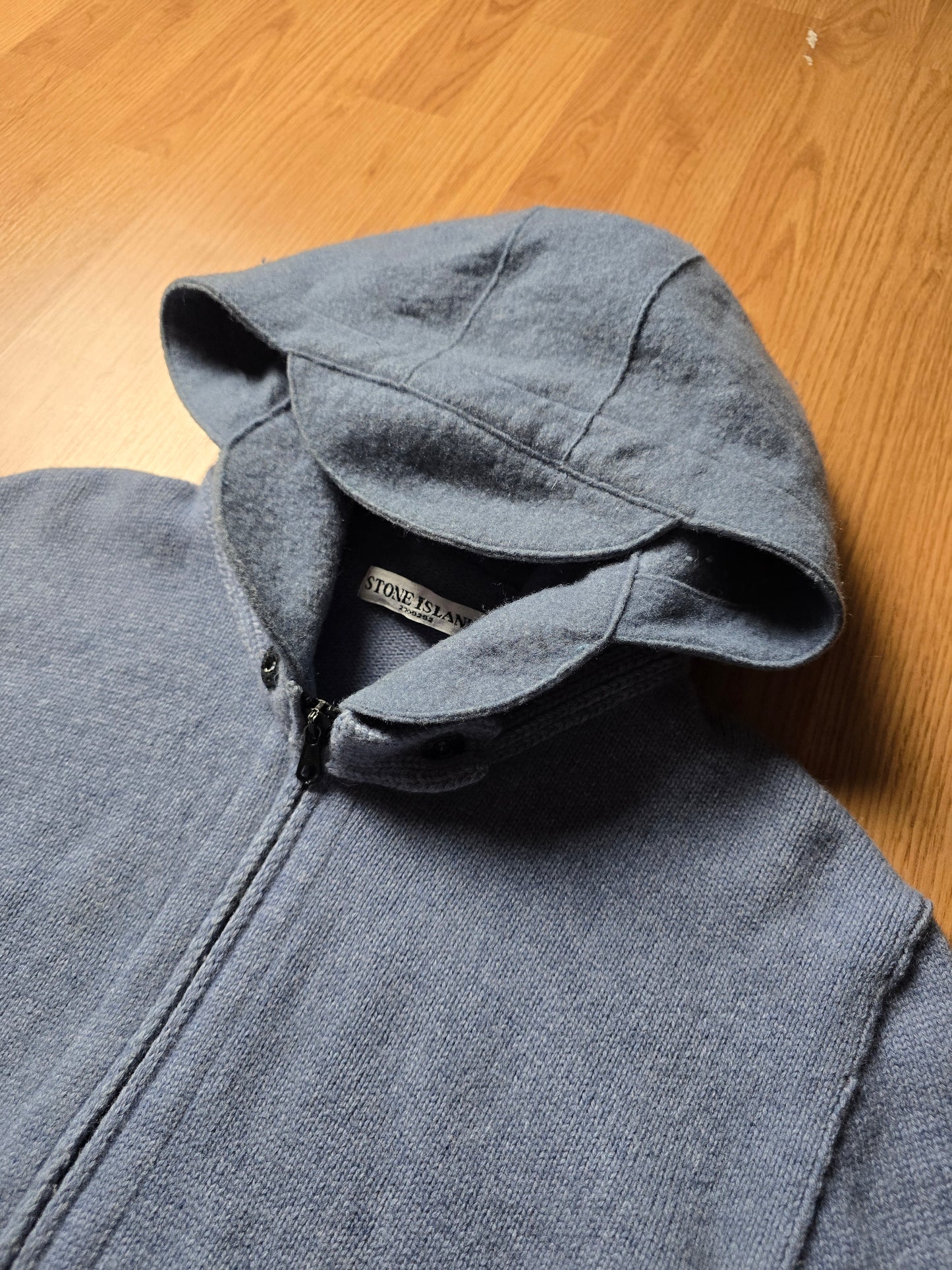 Stone Island AW10 Wool Knit Zip Hoodie (XL)