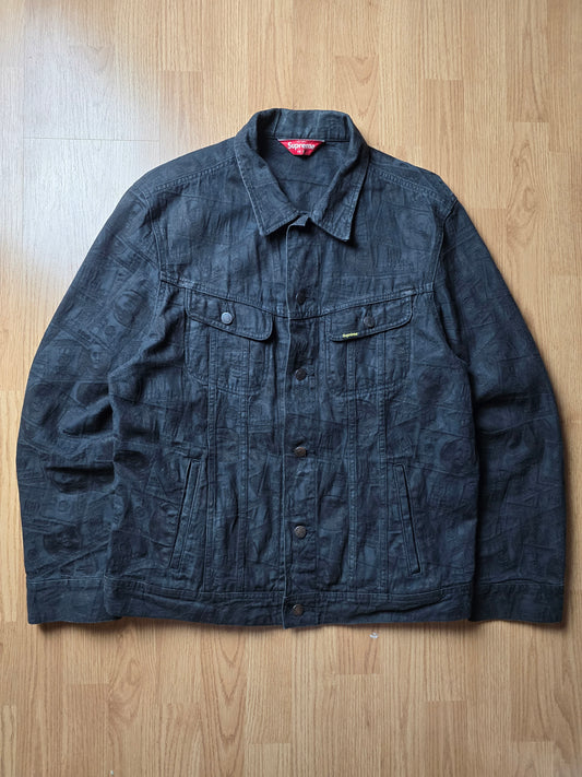 Supreme 100 Dollar Bill Denim Jacket (L)