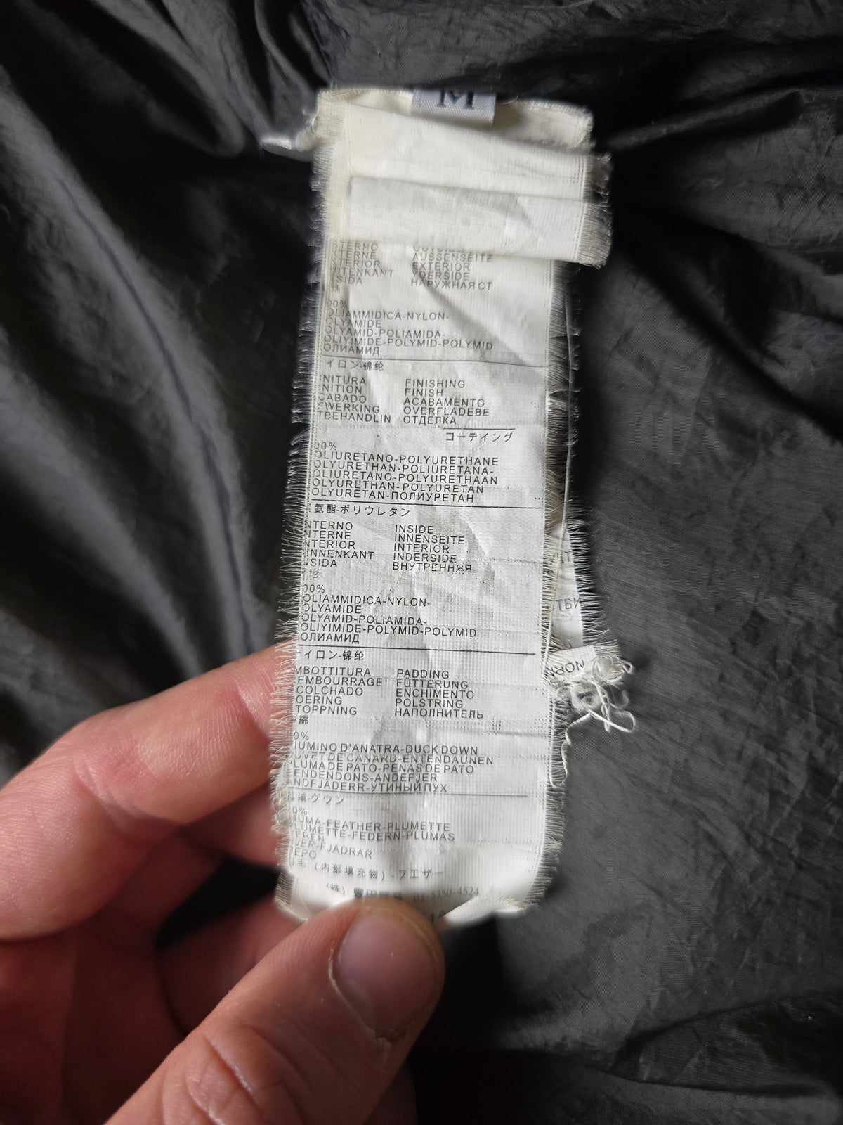 Stone Island Crinkle Reps NY Down Puffer Jacket (M)