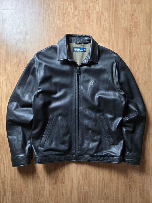 Polo Ralph Lauren Heavyweight Leather Jacket (M)