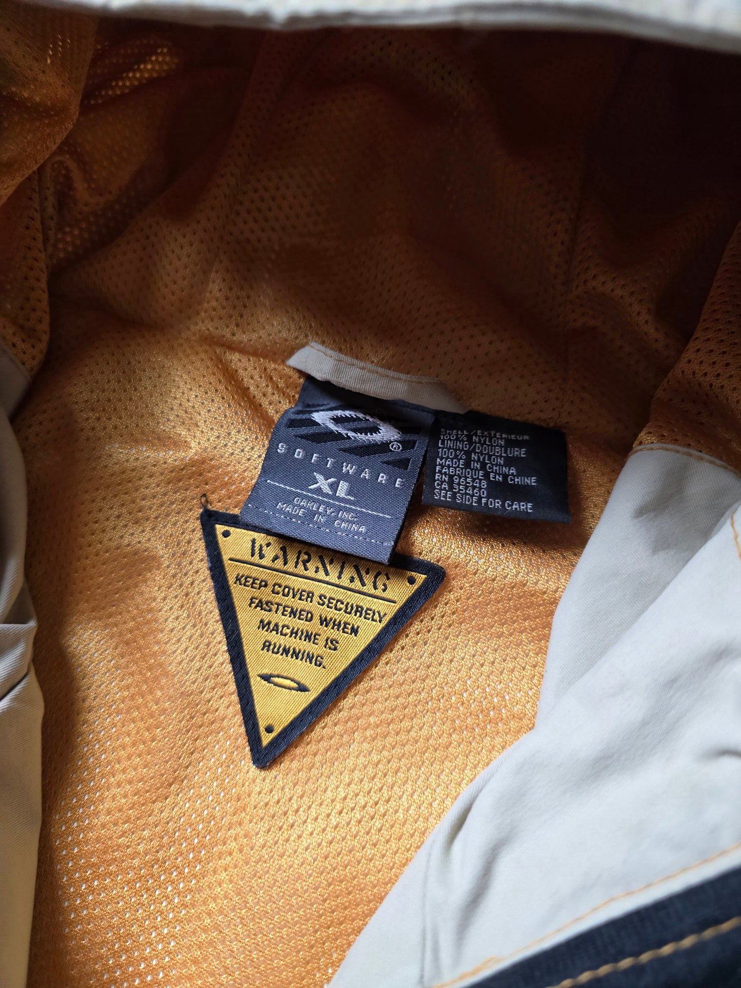 RARE Oakley Softwear 90s Contrast Panel Technical Heavyweight Jacket (XL)